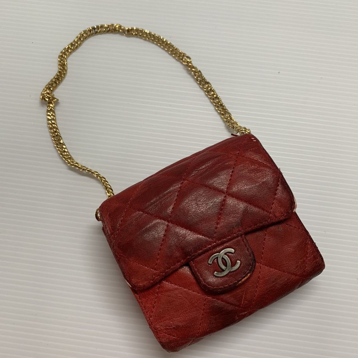 Chanel Chanel Red Leather Wallet Size ONE SIZE - 20 Thumbnail