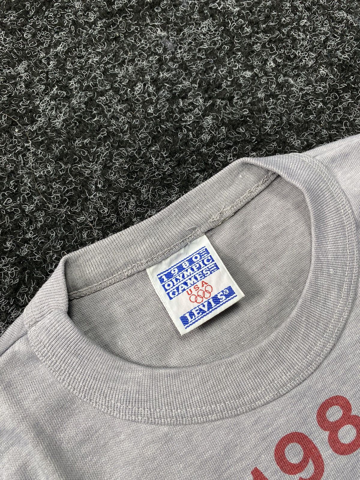 Levi's Vintage Clothing × USA Olympics 1980 LEVI’S OLYMPIC GAMES VERY RARE MADE IN USA TEE Size S / US 4 / IT 40 - 3 Thumbnail