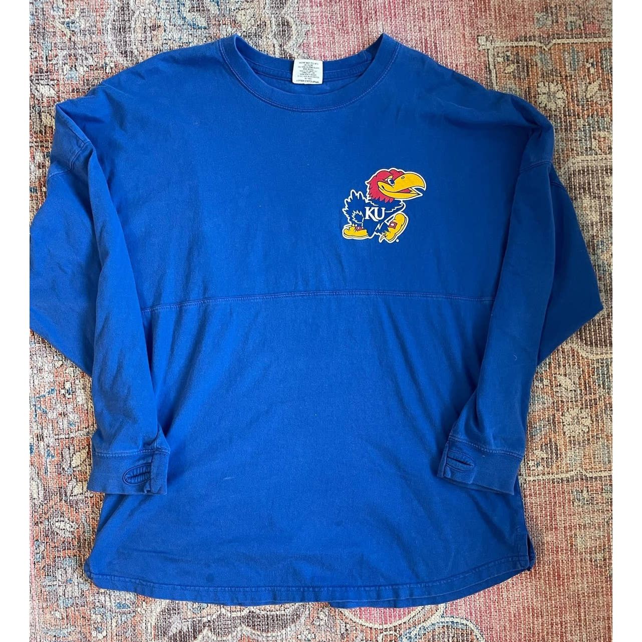 NCAA Kansas University Jayhawks Graphic T-Shirt Adult Size S Size US S / EU 44-46 / 1 - 1 Thumbnail