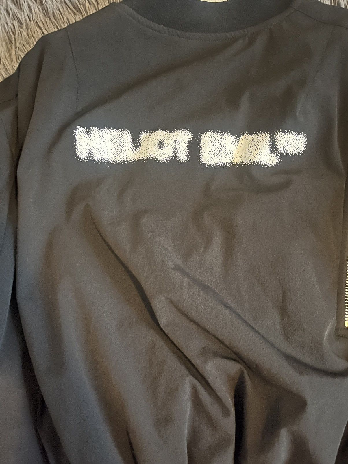 Heliot Emil Heliot Emil - Black Bomber Jacket - RARE Size US L / EU 52-54 / 3 - 6 Thumbnail