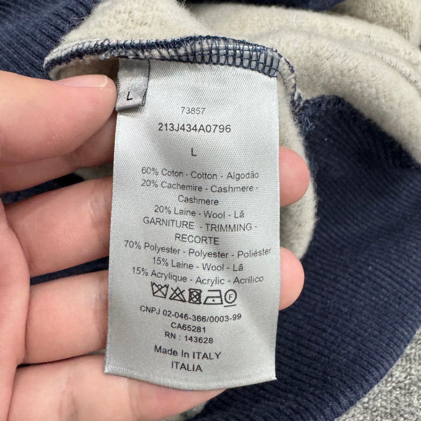 Dior Dior Embroidered Letter Jacket in Excellent Condition. Size US L / EU 52-54 / 3 - 4 Thumbnail
