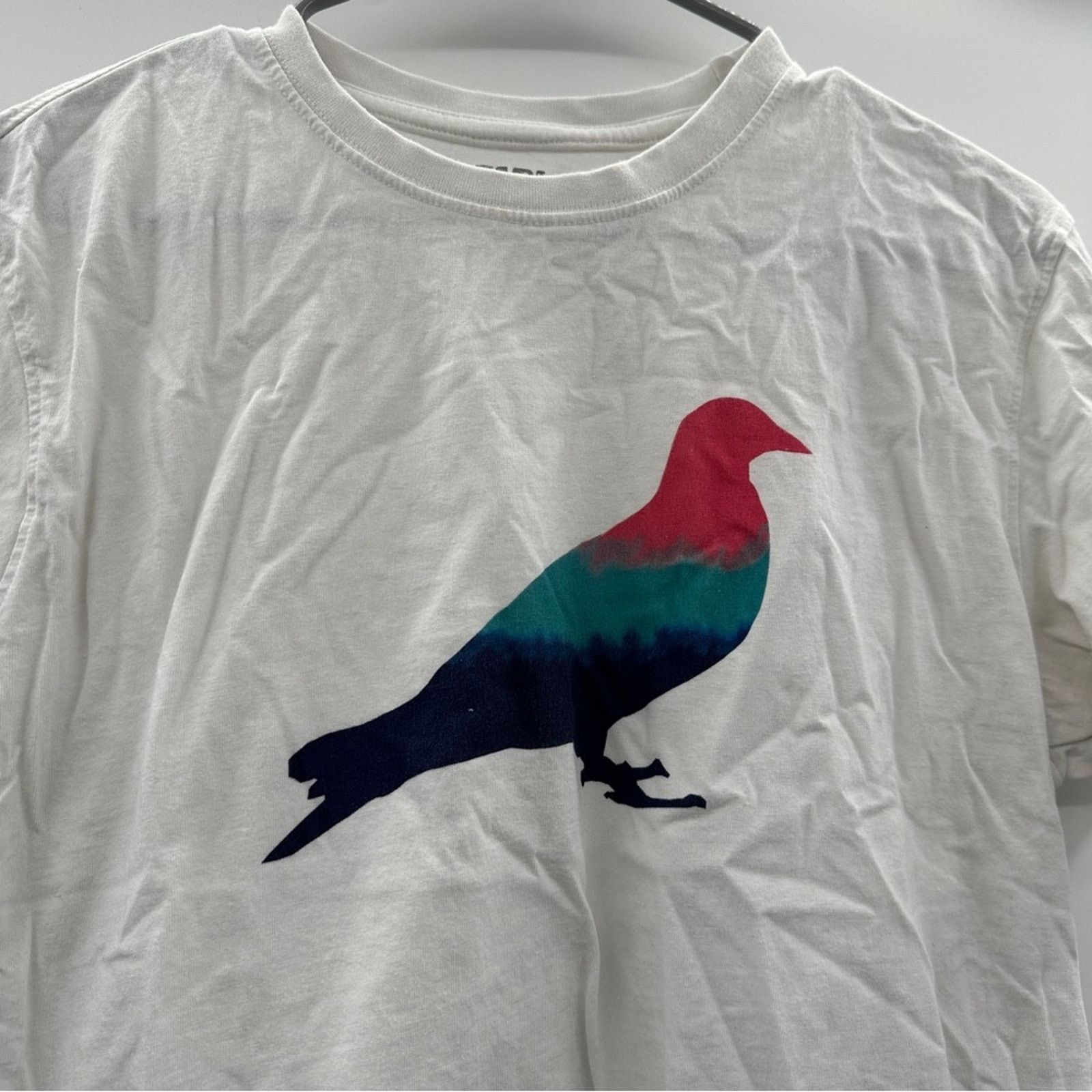 Staple Staple Pigeon White Colorful Logo Short Sleeve Tee Shirt Size US S / EU 44-46 / 1 - 2 Thumbnail