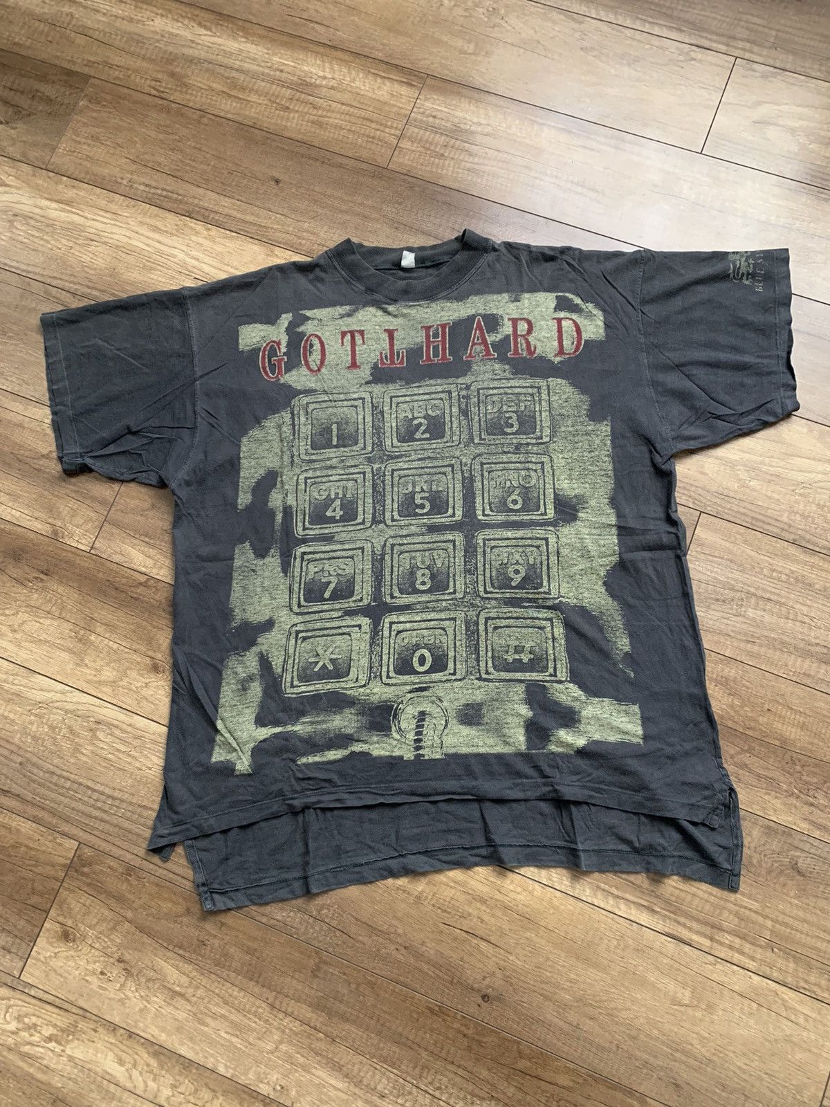 image of Band Tees x Rock T Shirt Gotthard Don’T Call Us Vintage Band T-Shirt Tee 90's in Black (Size 2XL)