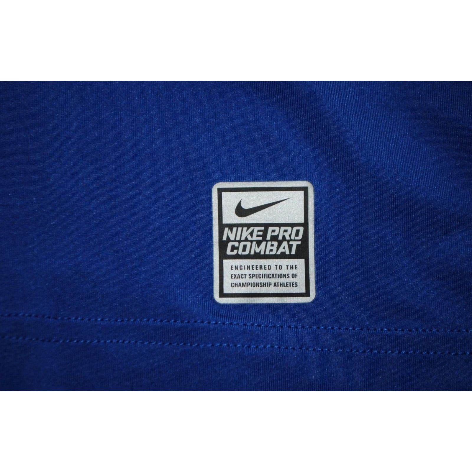 Nike Nike Pro Combat Mens Shirt Compression Jersey Camiseta Blue Size Medium Size US M / EU 48-50 / 2 - 5 Thumbnail