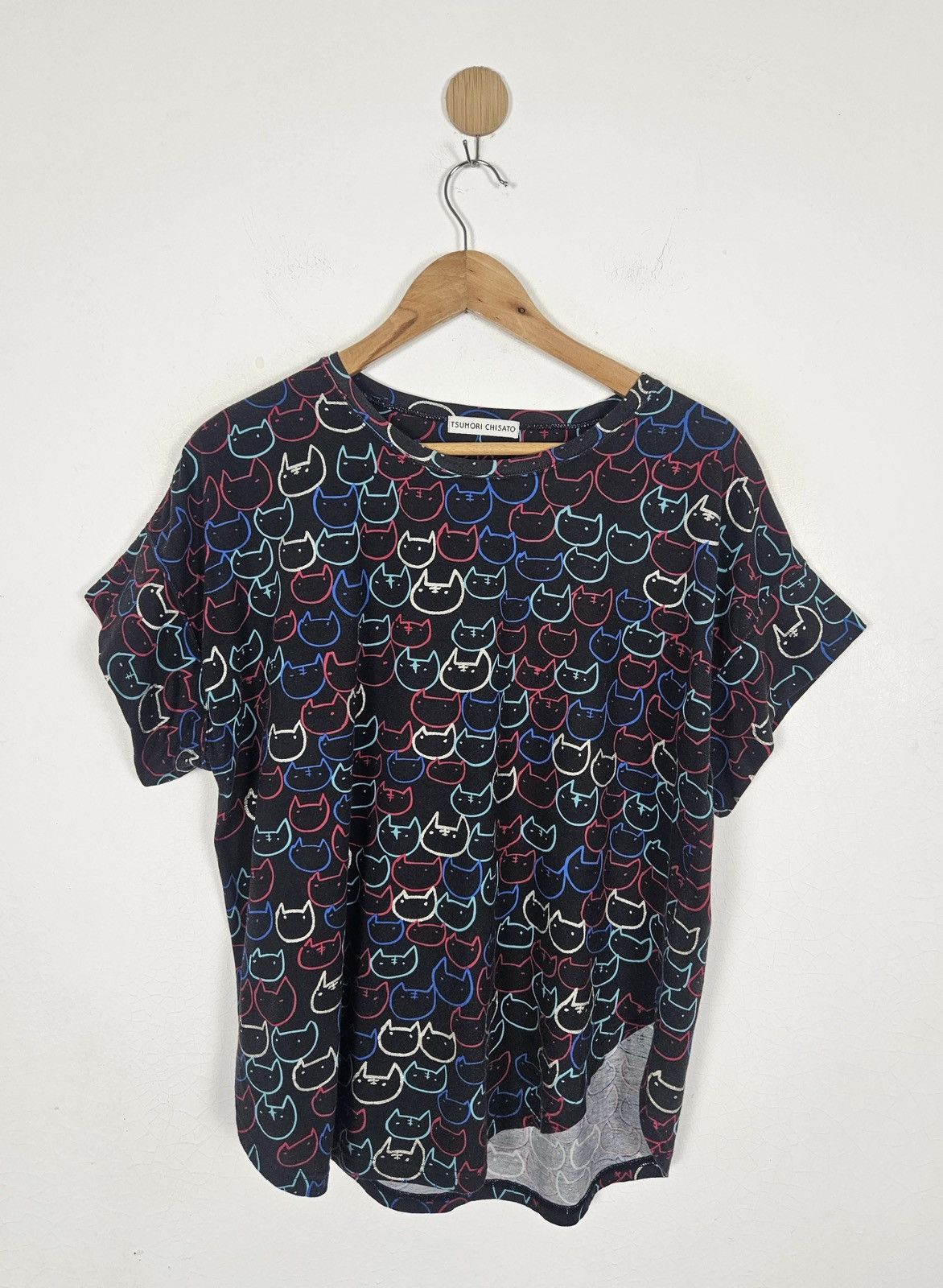 Tsumori Chisato Tsumori Chisato cat print shirt Size XL / US 12-14 / IT 48-50 - 1 Thumbnail