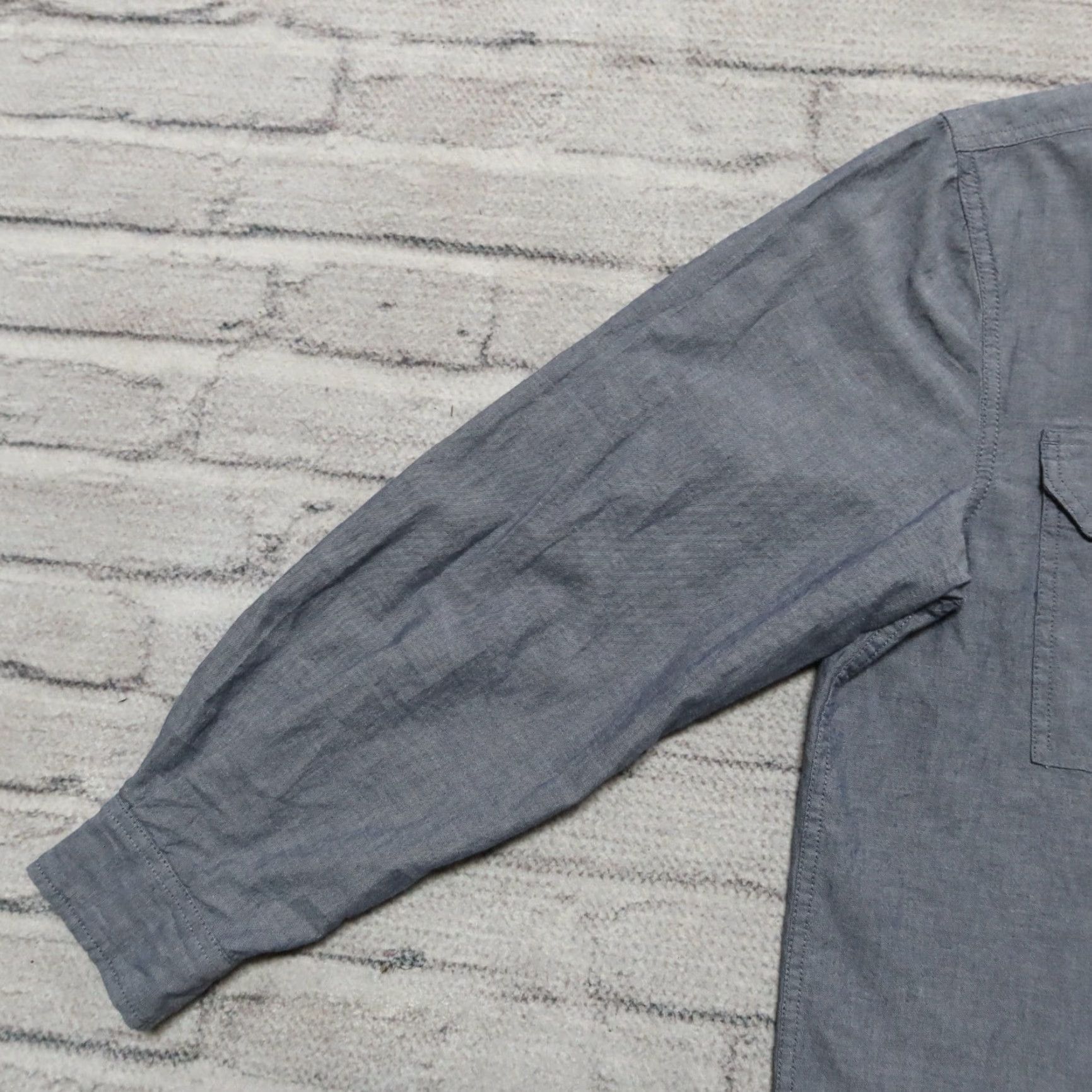 Carhartt Carhartt Chambray Work Shirt Mens Medium Blue Relaxed Fit XS? Size US M / EU 48-50 / 2 - 4 Thumbnail