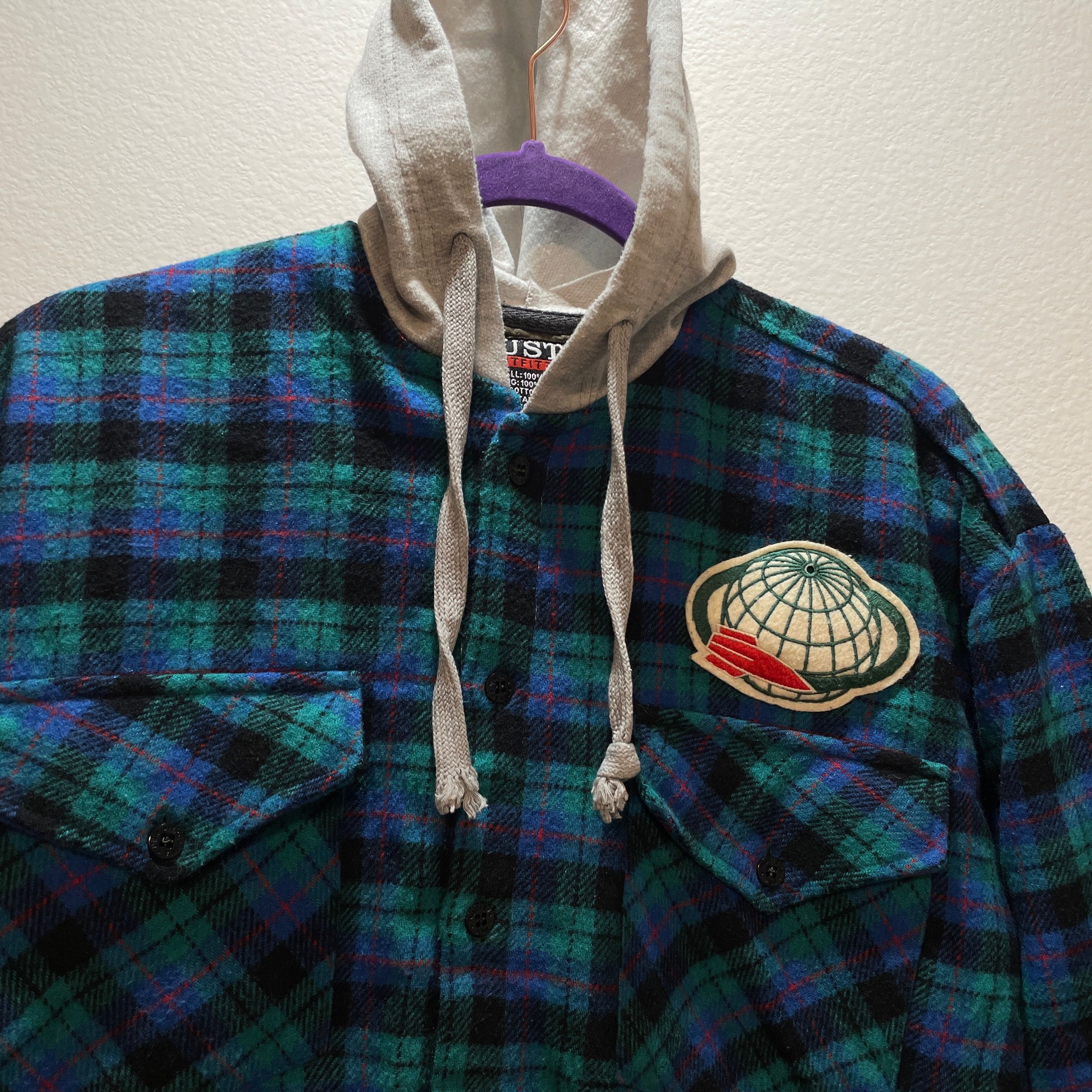 Other Rustic Outfitters insulated hooded flannel jacket Size US L / EU 52-54 / 3 - 2 Thumbnail