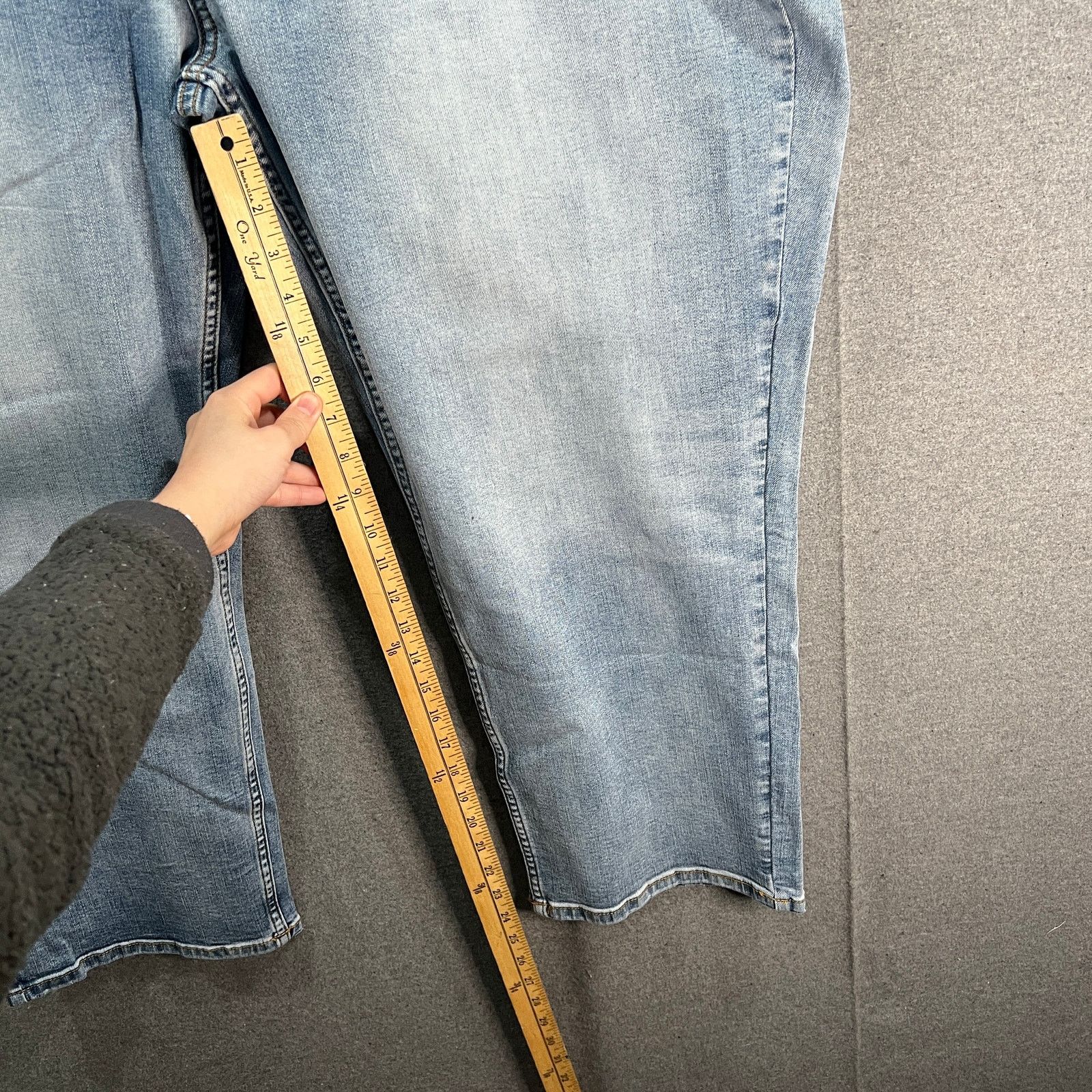 Other Candace Cameron Bure Regular Cropped Straight Leg Jeans Size 40" / US 18 - 7 Thumbnail