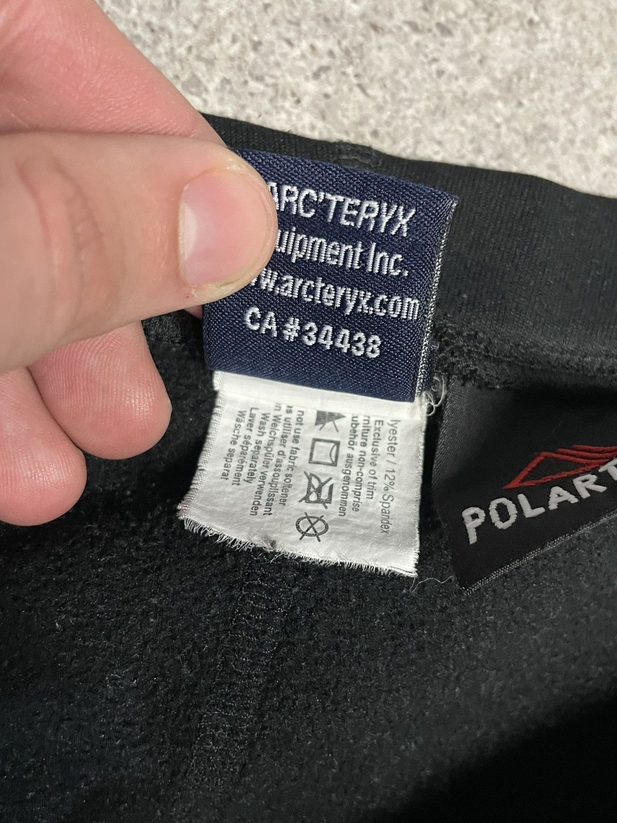 Arc'teryx ARC’TERYX Zip Pocket Polartec Flecce Thermo Pants Size US 34 / EU 50 - 6 Thumbnail