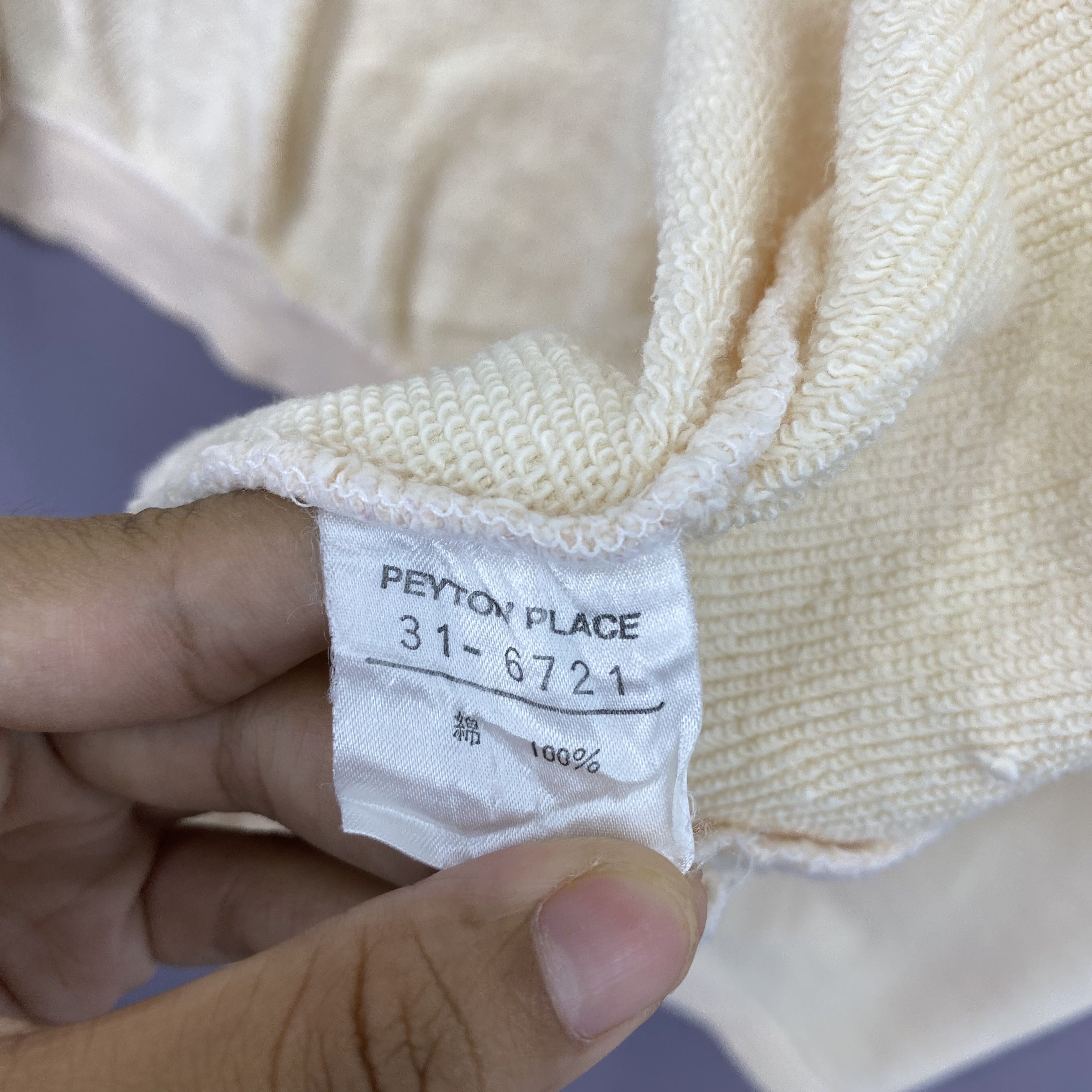 Japanese Brand Vintage Peyton Place Cardigan Sweater Sweatshirt GF20422 Size US L / EU 52-54 / 3 - 7 Thumbnail
