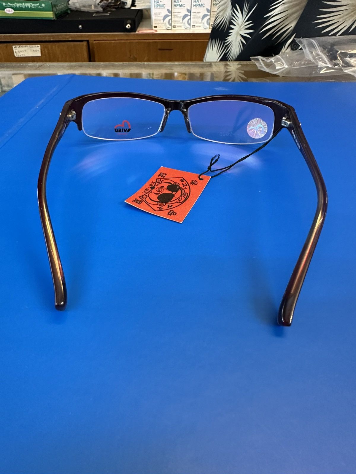Evisu Y2K Evisu Japan EVH-2025 56🛑16-135 Frames Size ONE SIZE - 4 Thumbnail