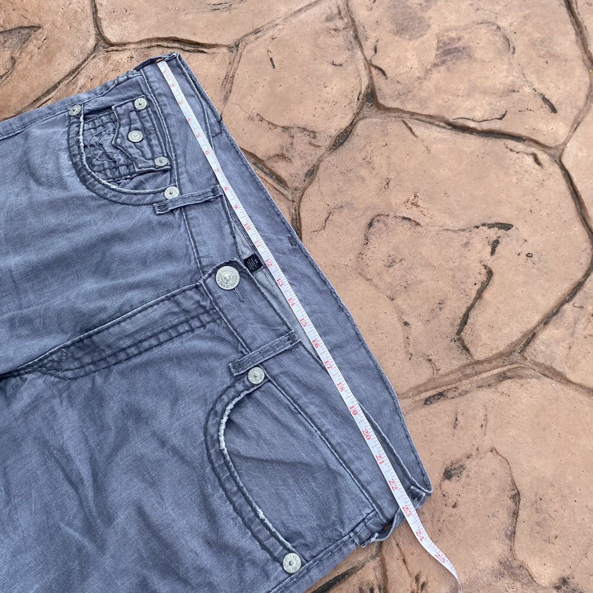 True Religion Thrashed Vintage Y2K True Religion ERD GRUNGE BOOTCUT JEANS Size US 44 / EU 60 - 9 Thumbnail