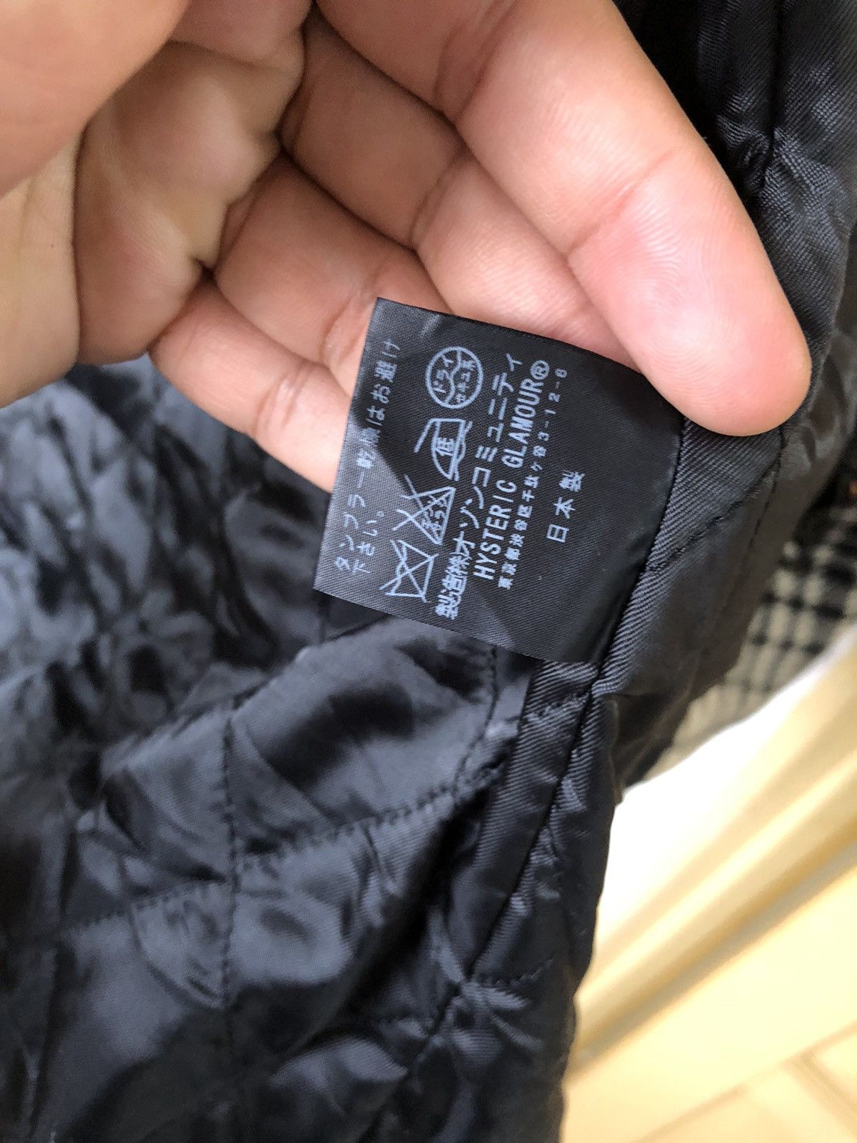 Hysteric Glamour Hysteric Glamour Ginham Wool Coat Jacket Size ONE SIZE - 14 Thumbnail