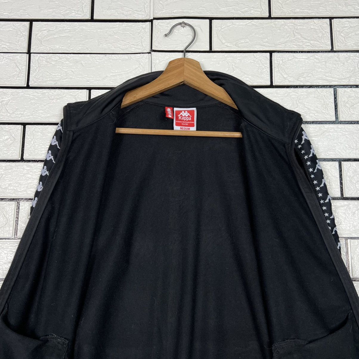 Kappa KAPPA Sidetape Logo Track Top Jacket #4103-C186 Size US M / EU 48-50 / 2 - 12 Thumbnail