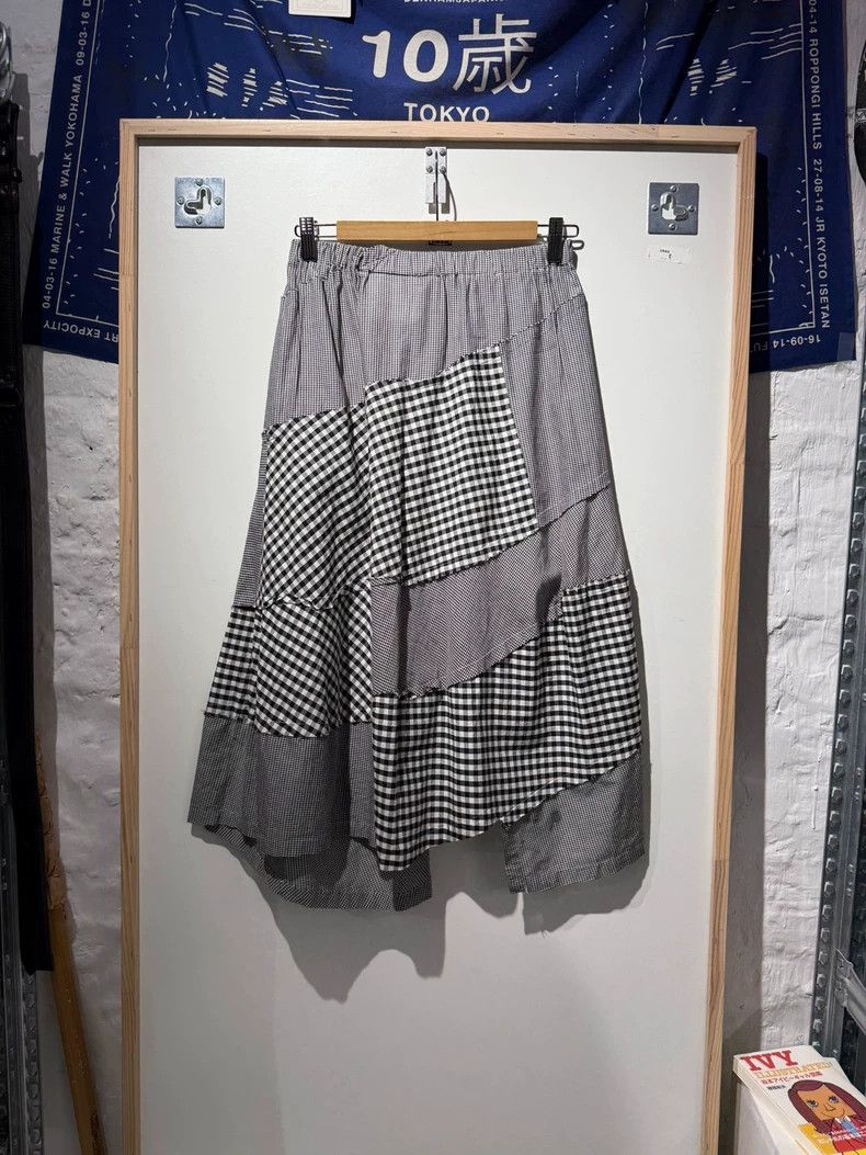 Comme des Garcons Comme Des Garcons Plaid patchwork skirt 2505-Nextarrow Size M / US 6-8 / IT 42-44 - 2 Thumbnail