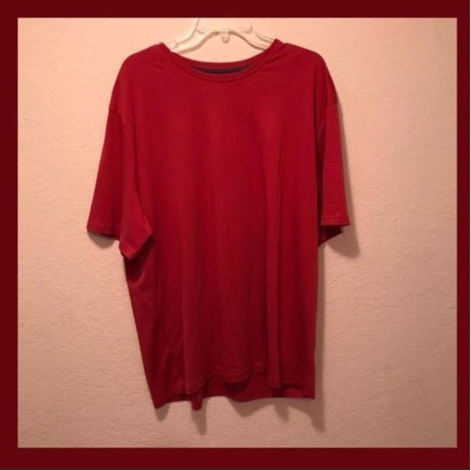 Unknown London Basic Red Short Sleeve T-Shirt Size US XL / EU 56 / 4 - 1 Thumbnail