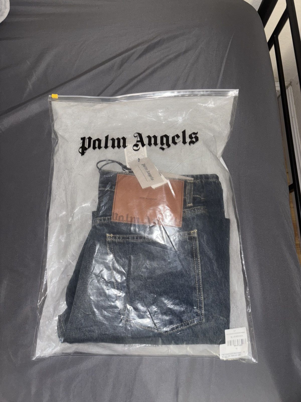 Palm Angels Palm Angels Faded Straight Leg Jeans Size US 32 / EU 48 - 9 Thumbnail