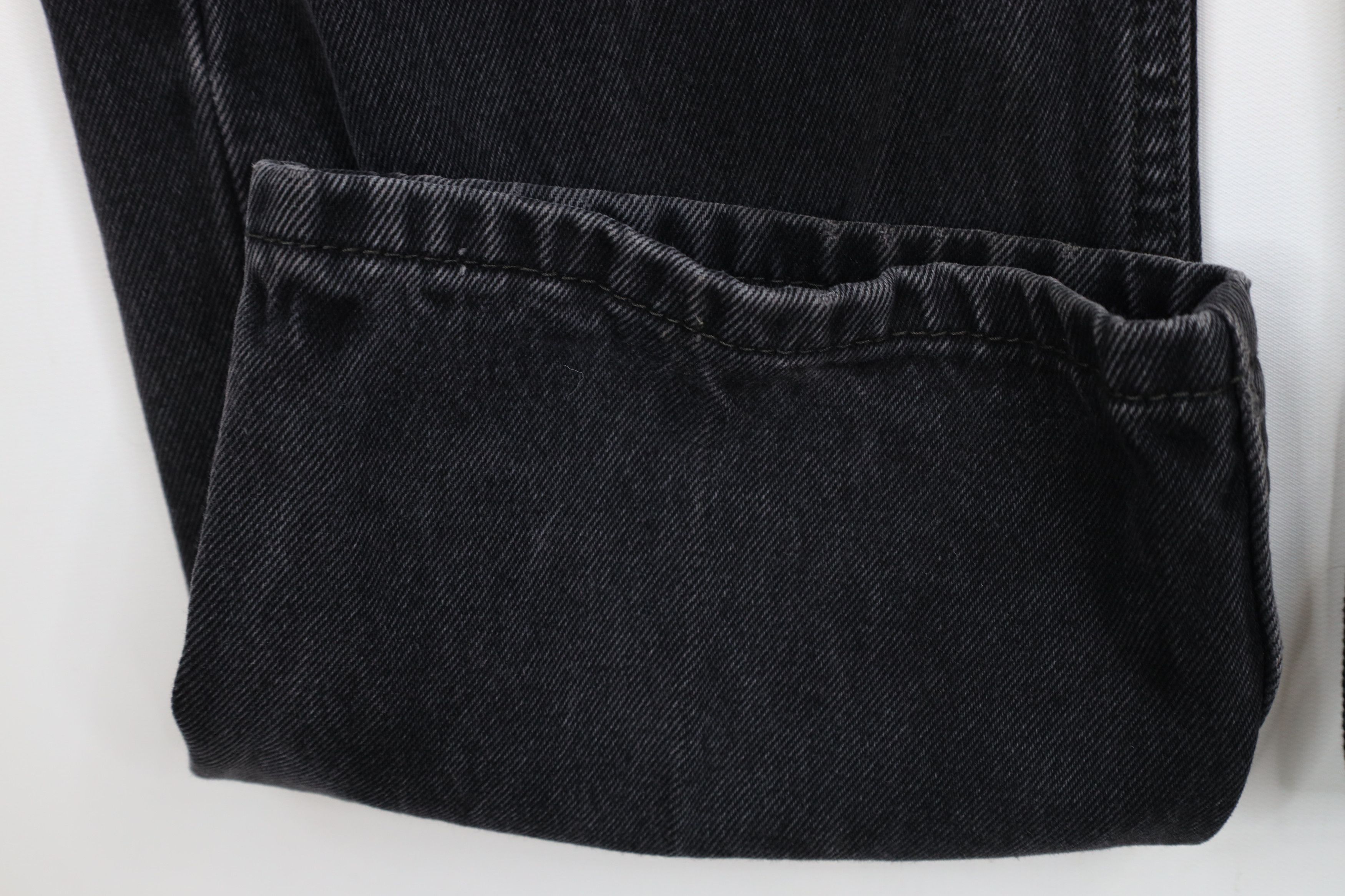 Levi's × Vintage Vintage Y2K Levis 505 Regular Fit Denim Jeans Black Cotton Size US 36 / EU 52 - 6 Thumbnail