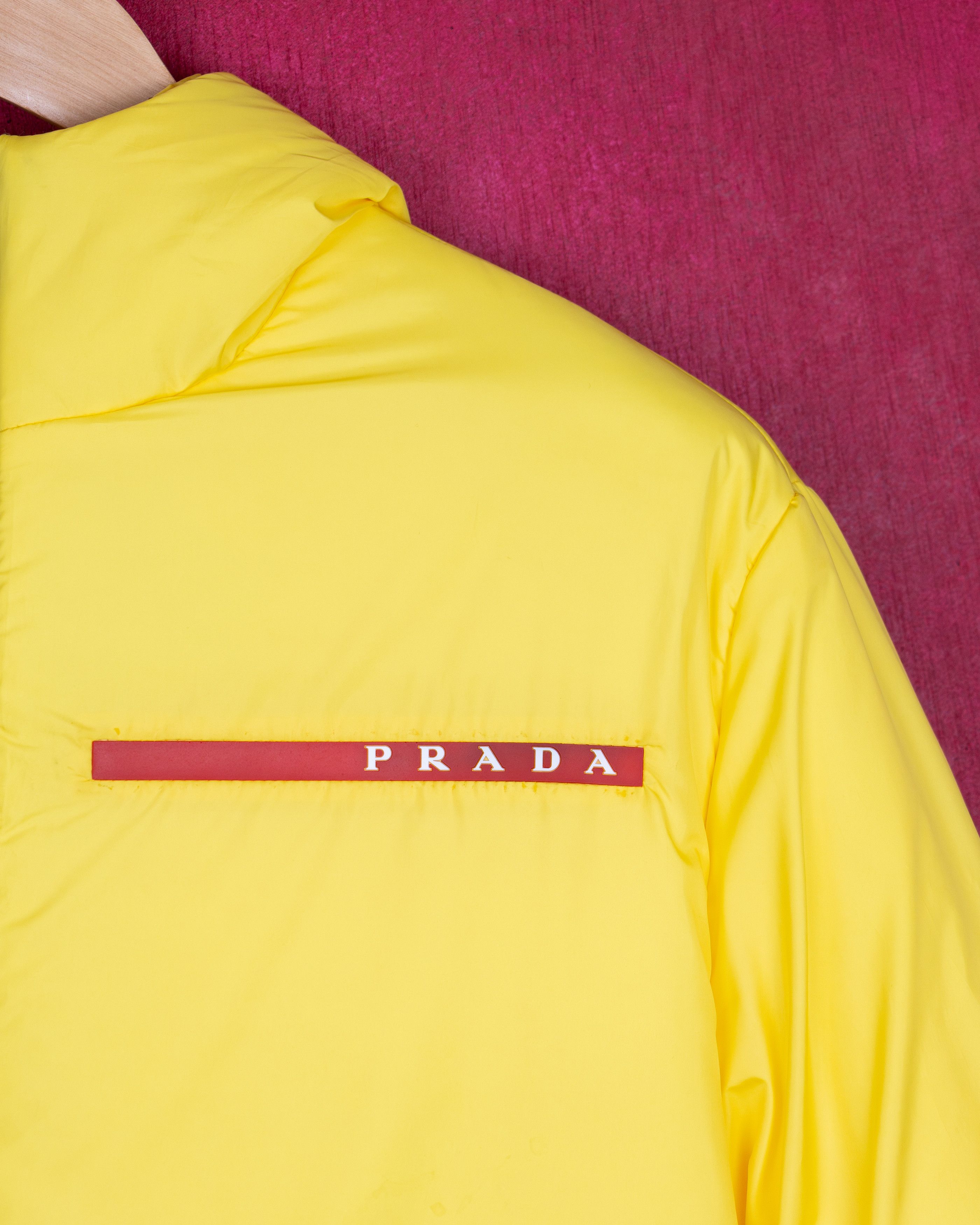 Prada Prada Linea Rossa Poplin Padded Jacket Size US S / EU 44-46 / 1 - 9 Thumbnail