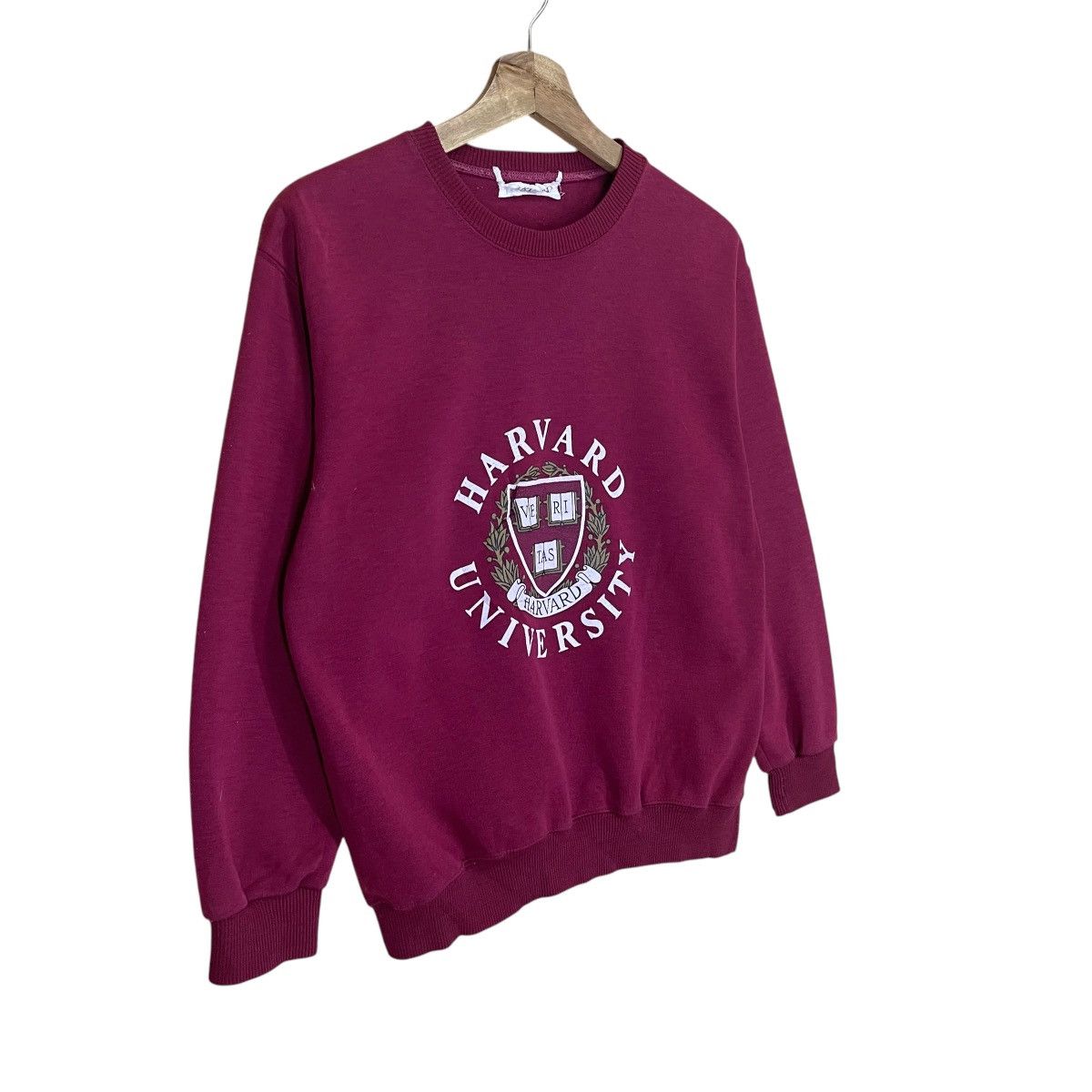 Vintage Harvard University Crewneck Sweatshirt Size US M / EU 48-50 / 2 - 2 Thumbnail