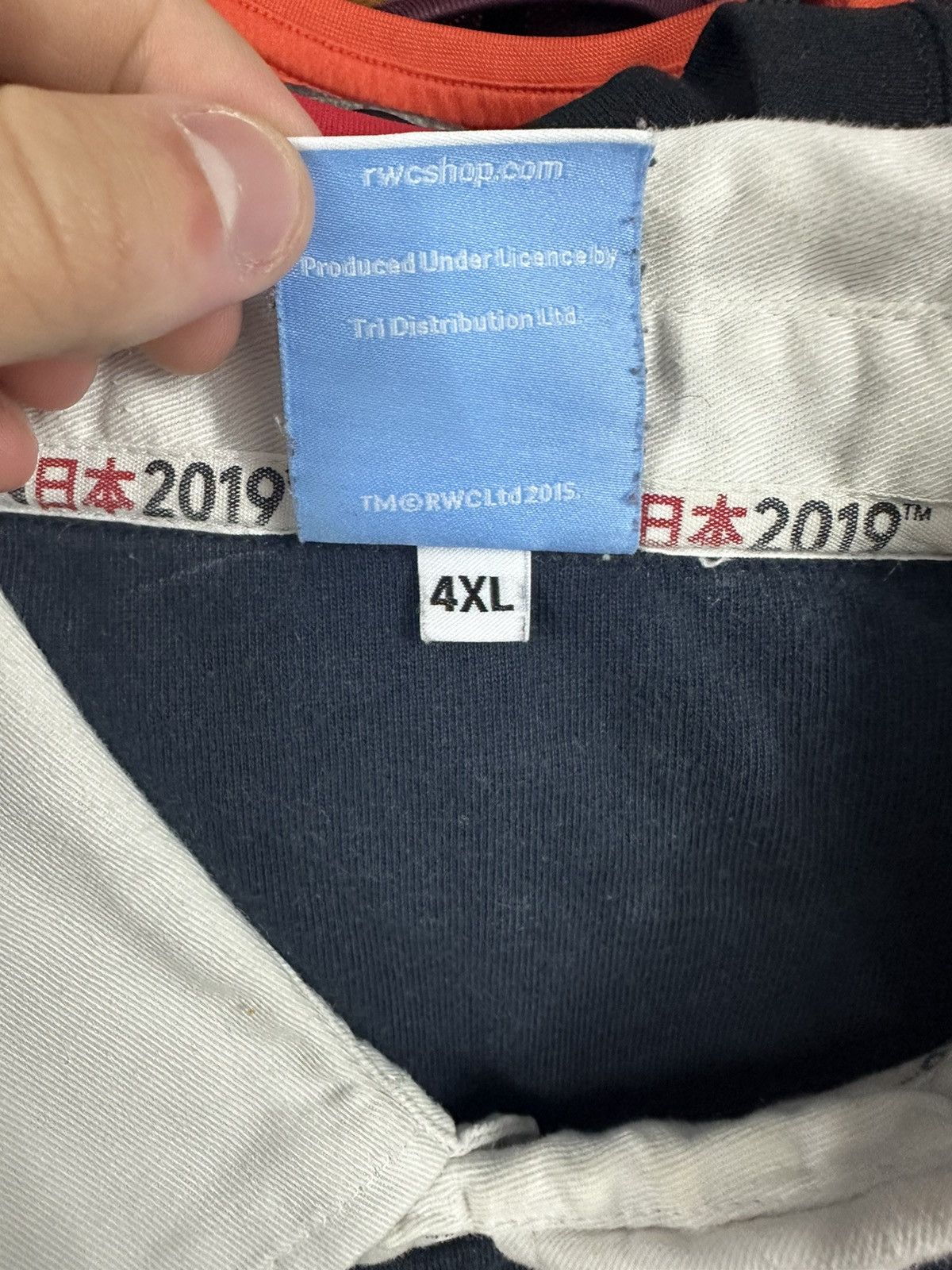 Other WORLD CUP 2019 JAPAN RUGBY ENGLAND JERSEY 4XL Size US XXL / EU 58 / 5 - 5 Thumbnail