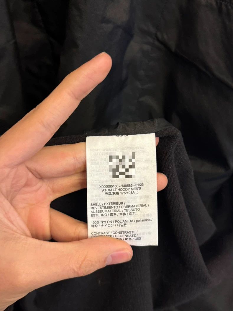 Arc'teryx Arcteryx Atom LT Hooded Jacket Black Size US L / EU 52-54 / 3 - 8 Thumbnail