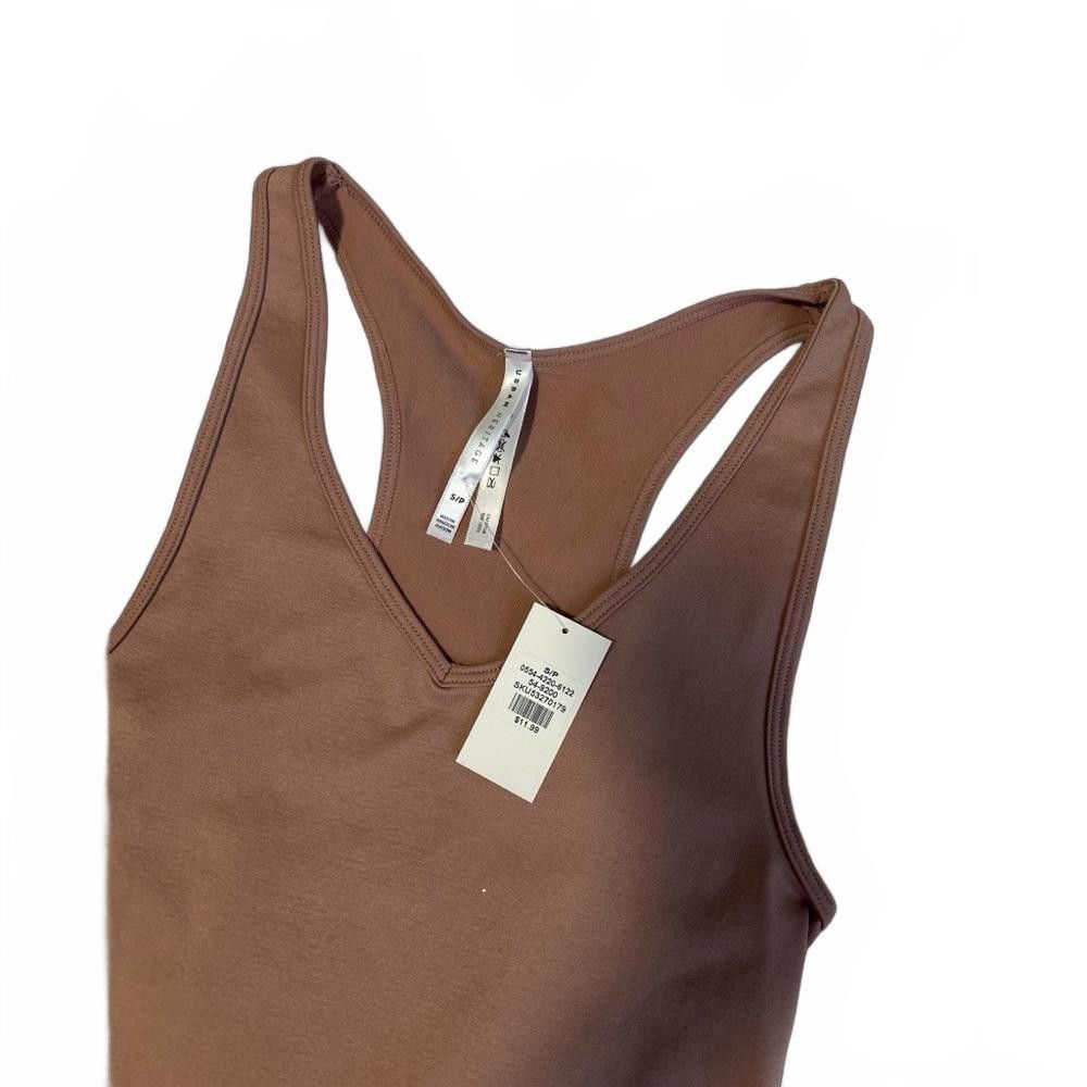 Designer Trendy Brown Bodysuit - New With Tags Size S / US 4 / IT 40 - 2 Thumbnail