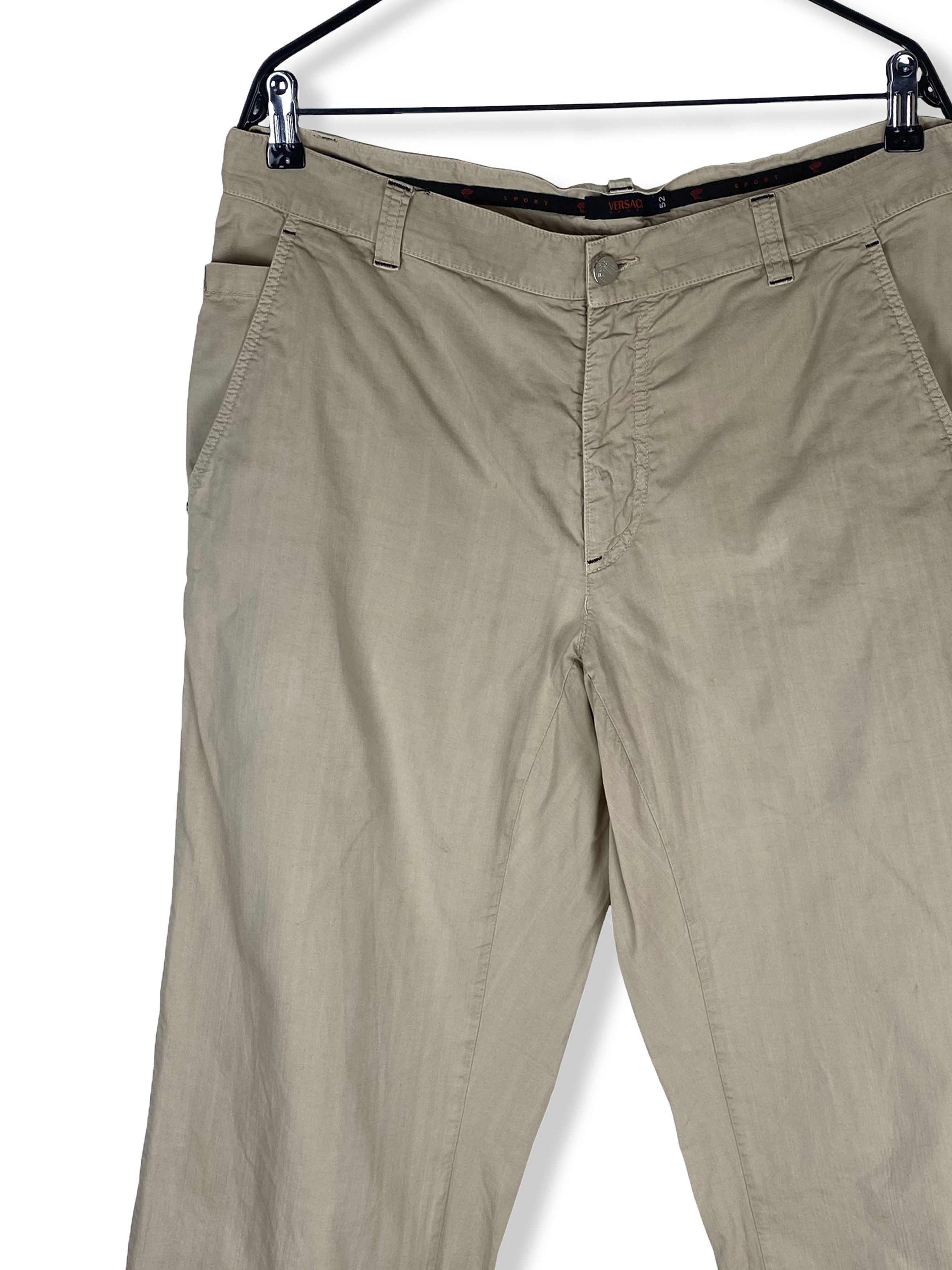 Versace Vintage VERSACE SPORT Beige Y2K Pants M445 Size US 36 / EU 52 - 4 Thumbnail