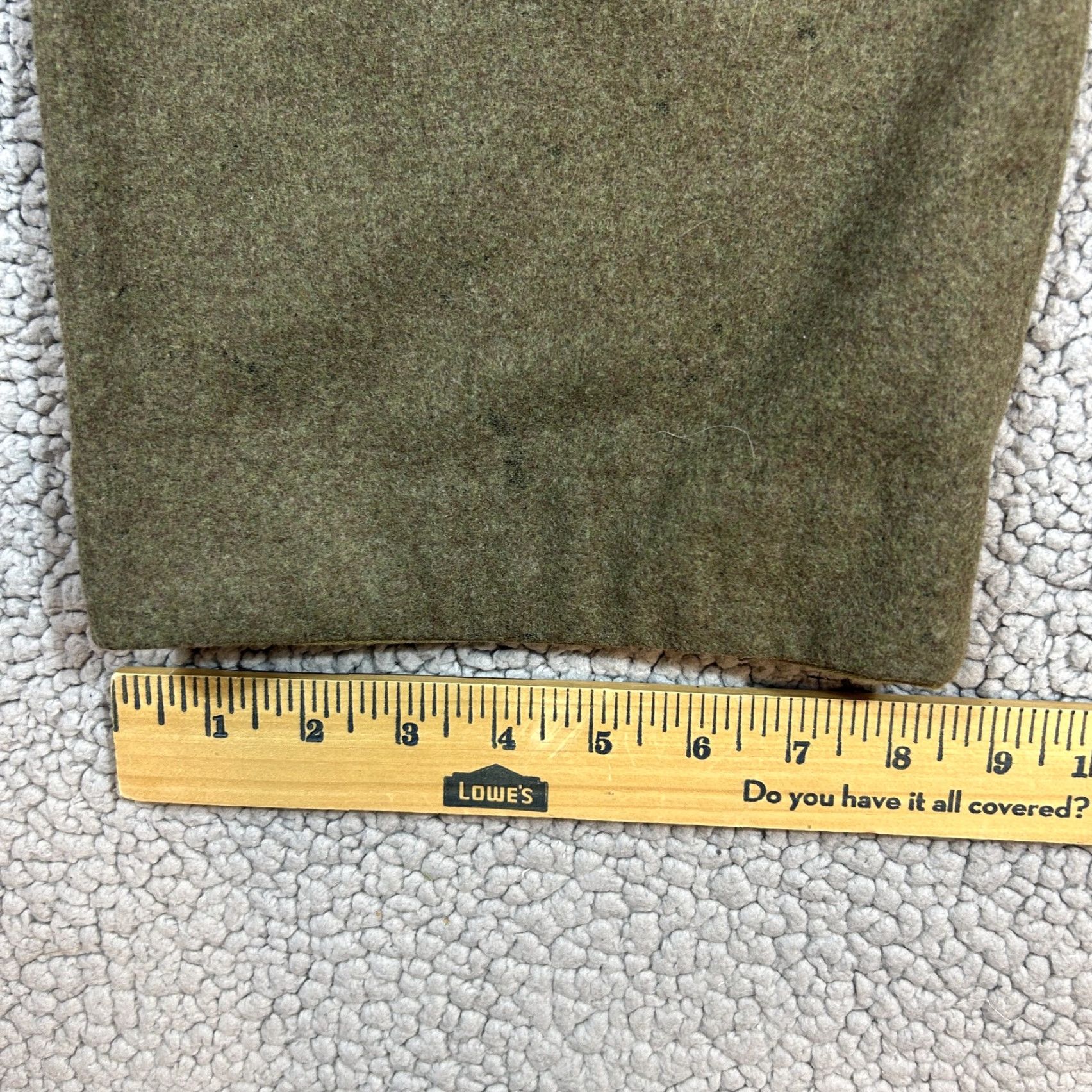 Olive VINTAGE Seyntex Belgian Army M51 Wool Field Cargo Pants Olive Green 31x28 Mens Casual Workwear Military Surplus Retro Size US 31 - 7 Thumbnail