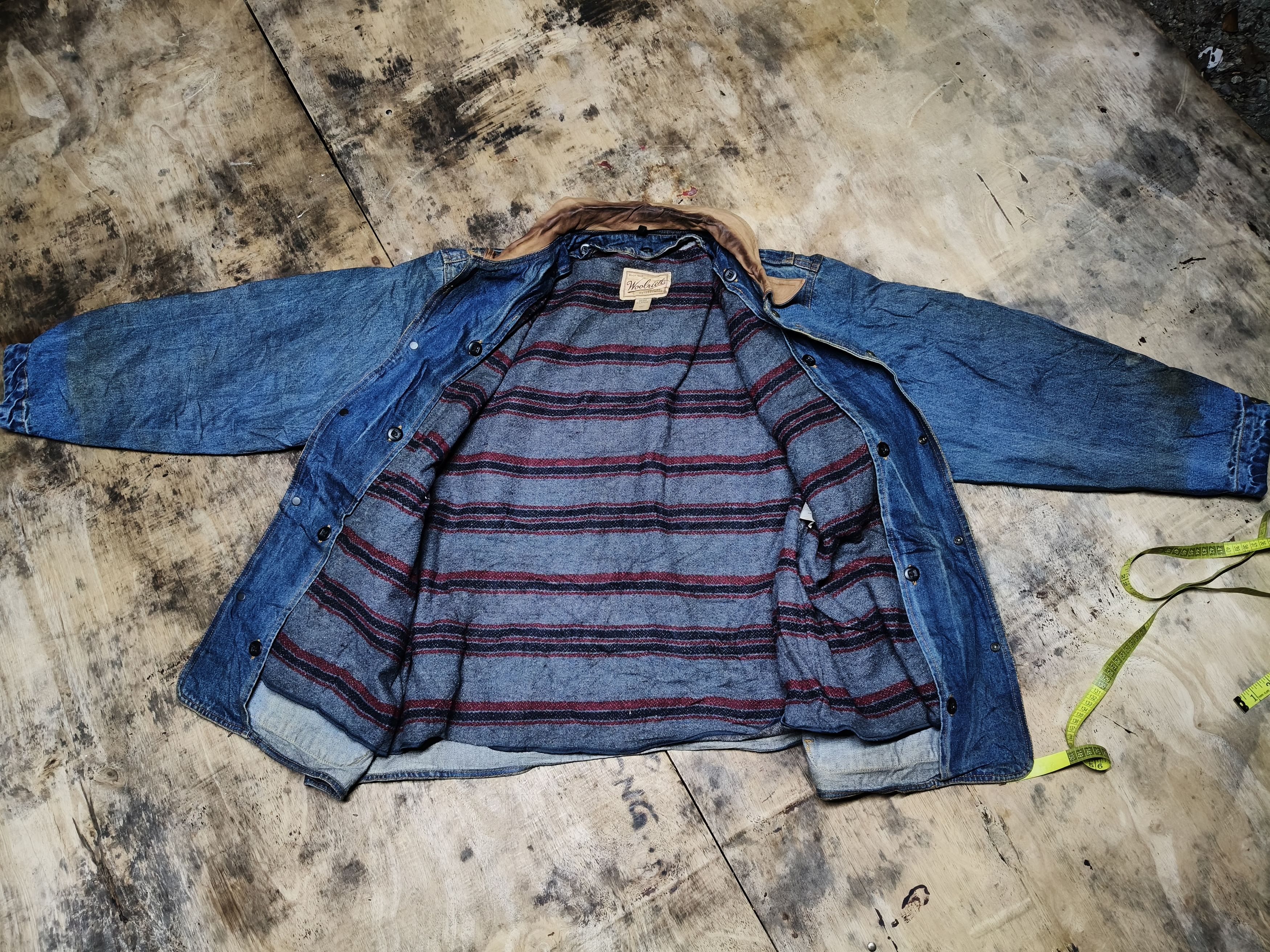 Woolrich Woolen Mills Woolrich Denim Double Jacket Size XL / US 12-14 / IT 48-50 - 5 Thumbnail