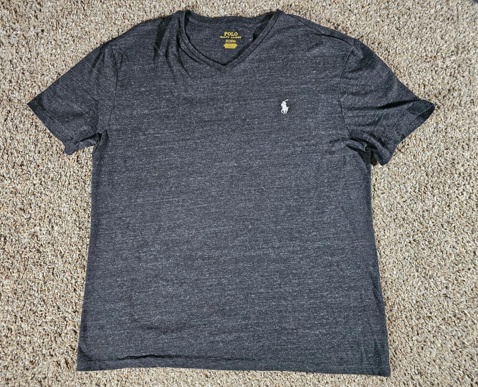 Polo Ralph Lauren Polo Ralph Lauren V-neck M Gray Shirt Size US M / EU 48-50 / 2 - 1 Thumbnail