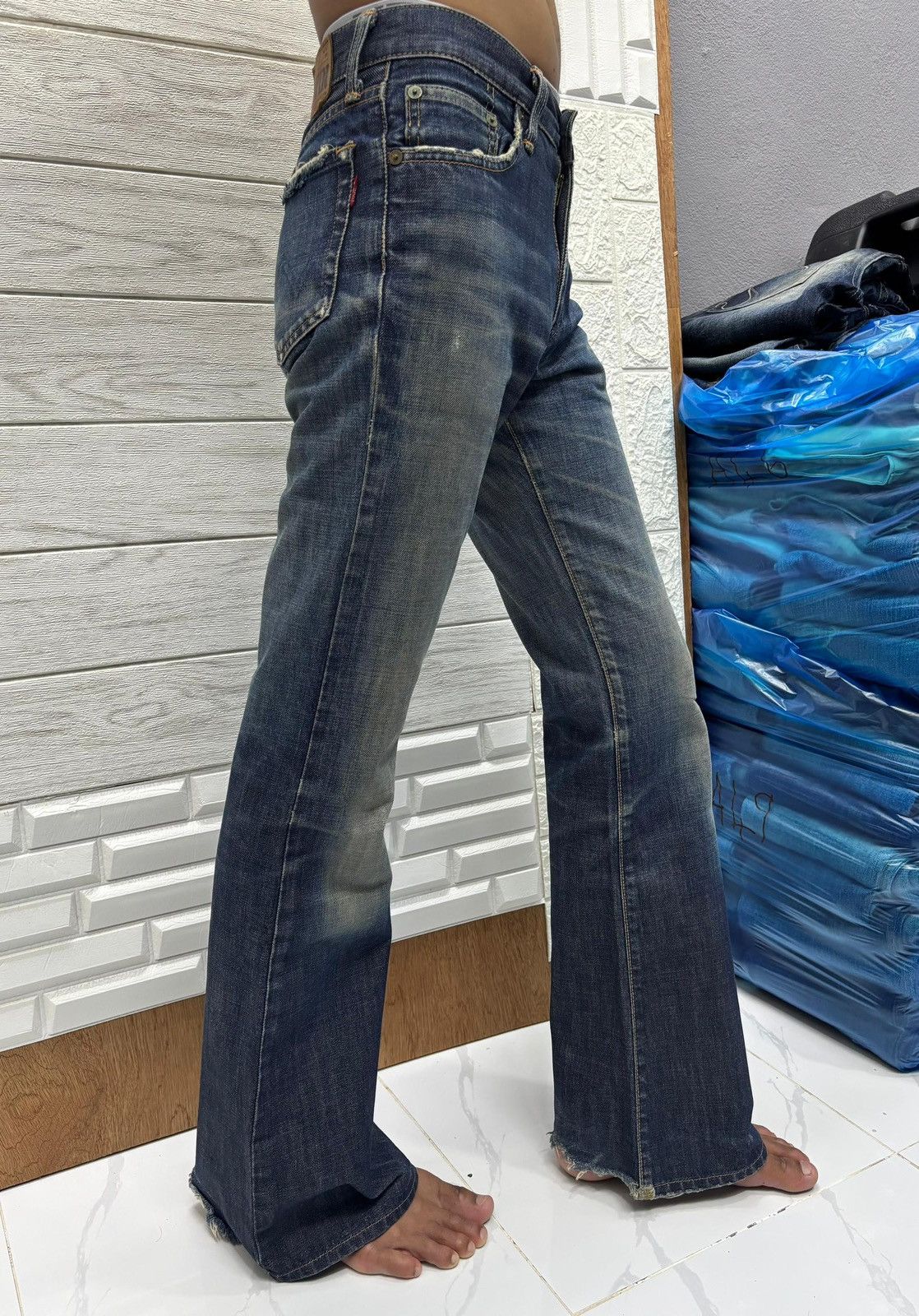 Undercover EDWIN FLARE DISTRESSED DENIM BOOTCUT UNDERCOVER STYLE DESIGN Size US 28 / EU 44 - 13 Thumbnail