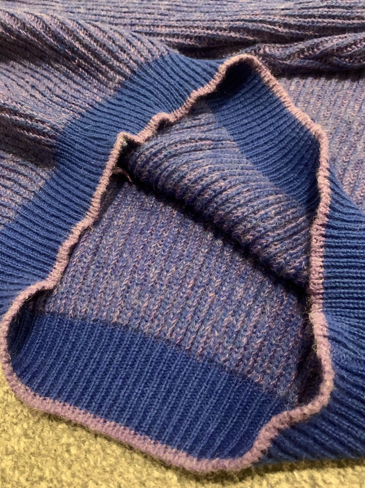 Vintage Vintage 80’s Italian Oversize Sweater Knit Size US L / EU 52-54 / 3 - 6 Thumbnail