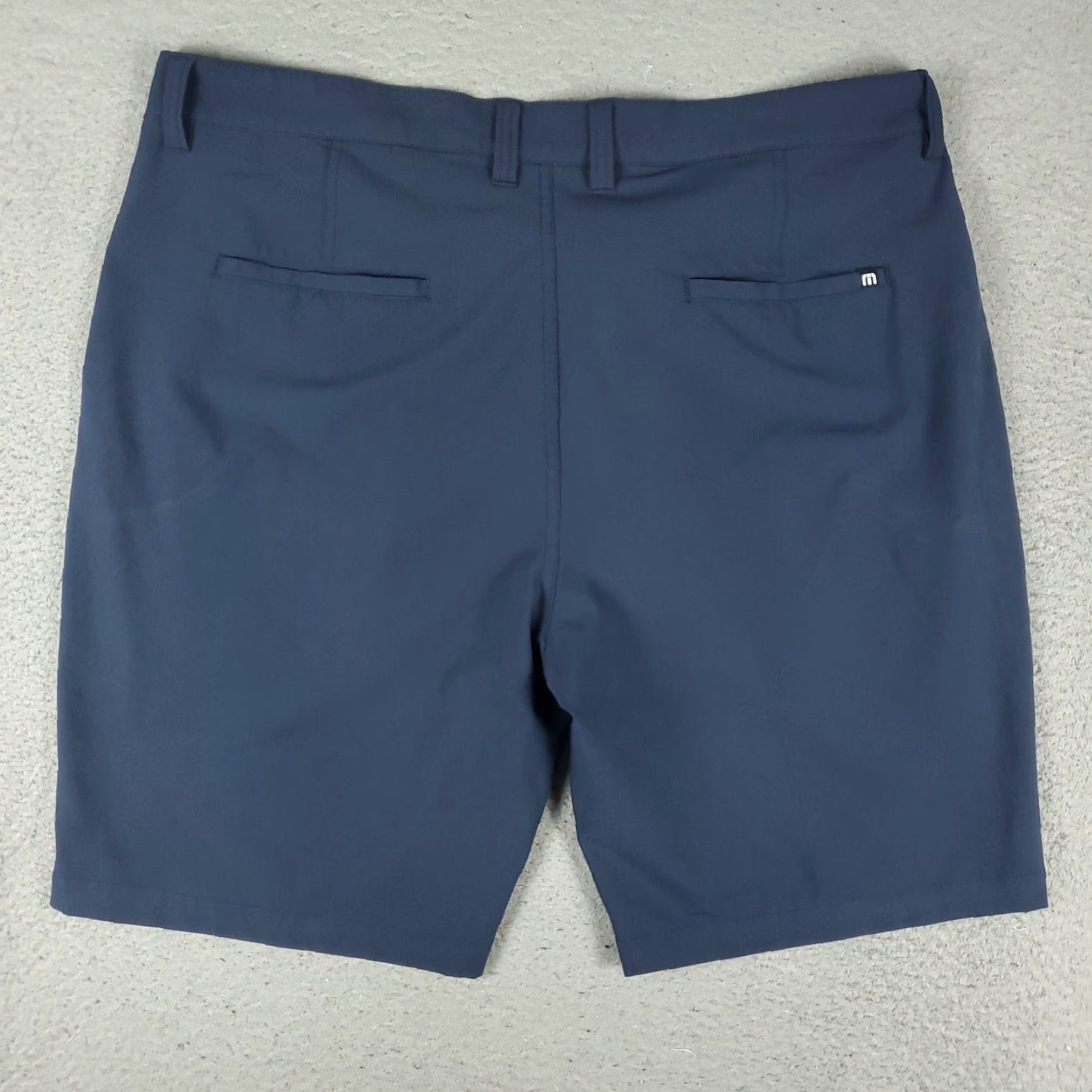 TravisMathew Travis Mathew Shorts Mens Size 40 Blue Golf Casual Flat Front Chino Size US 40 / EU 56 - 7 Thumbnail
