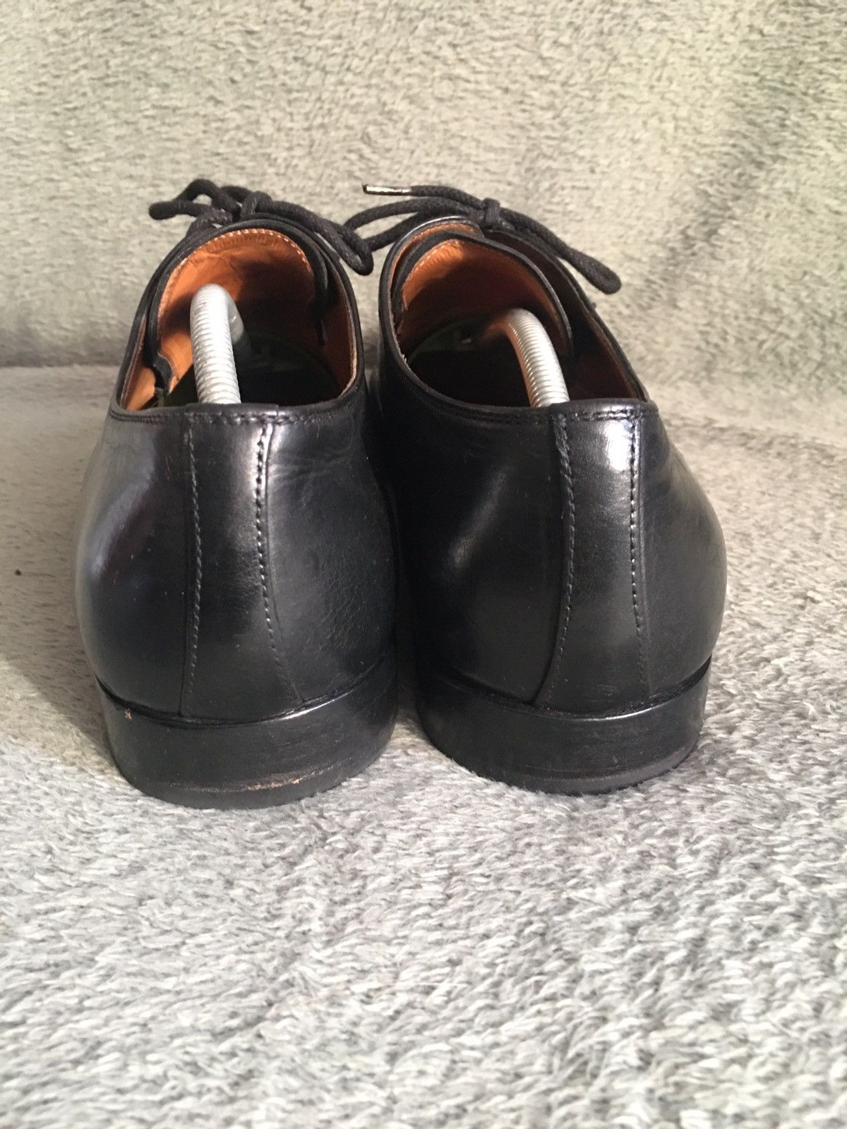 Prada Prada Black Leather Formal Dress Shoes Size 7 Size US 7 / EU 40 - 8 Thumbnail