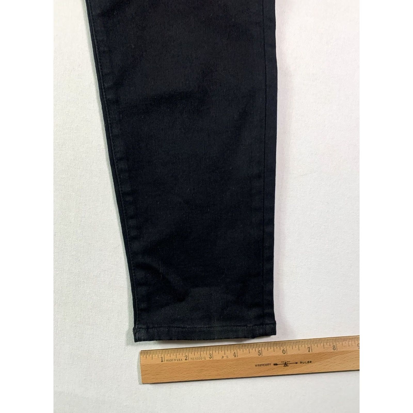 Abercrombie & Fitch Abercrombie & Fitch Simone High Rise Super Skinny Denim Jeans Women Black 33/16 Size 38" / US 16 / IT 52 - 4 Thumbnail