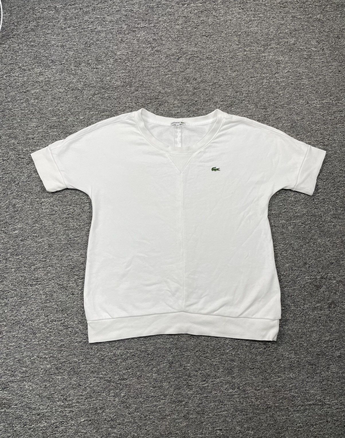 Lacoste Lacoste Sweater Pullover Sweatshirt Short Sleeve Boxy Size S / US 4 / IT 40 - 1 Thumbnail