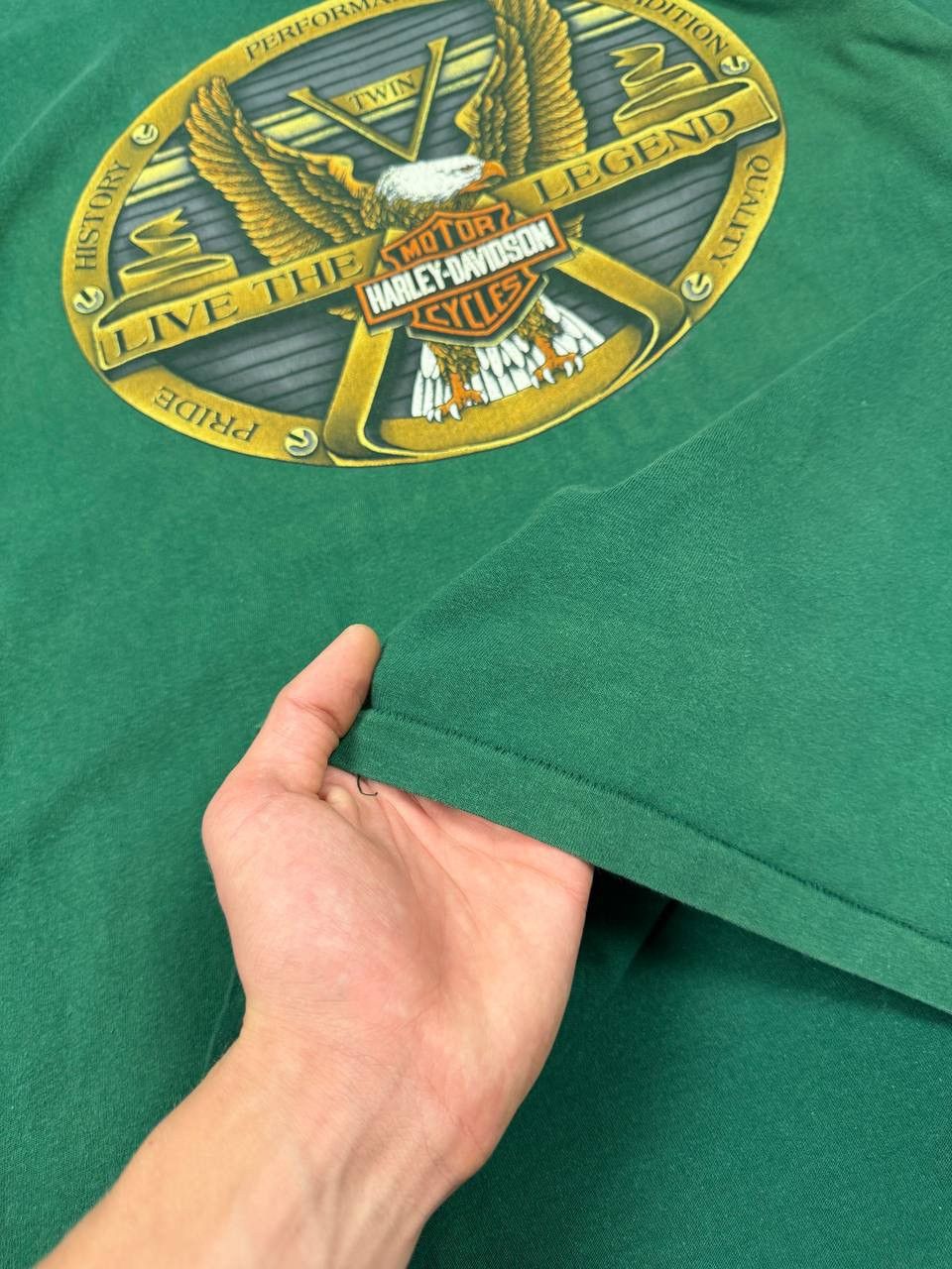 Harley Davidson RARE Vintage 1993 Harley-Davidson Chattanooga T-Shirt Size US XL / EU 56 / 4 - 5 Thumbnail