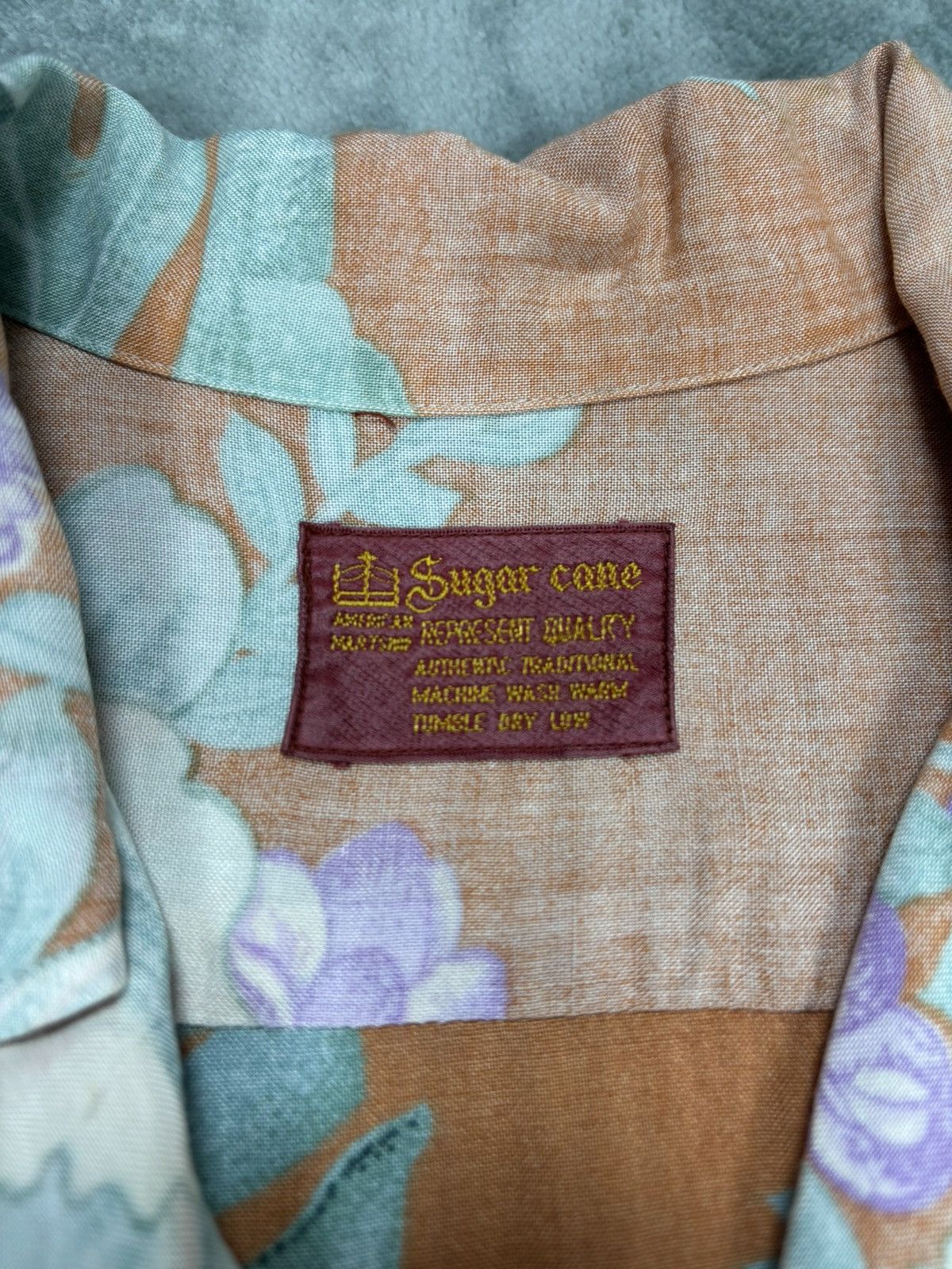 Sugar Cane × Vintage Vintage Sugar Cane Hawaii Rayon Shirt Size US M / EU 48-50 / 2 - 3 Thumbnail