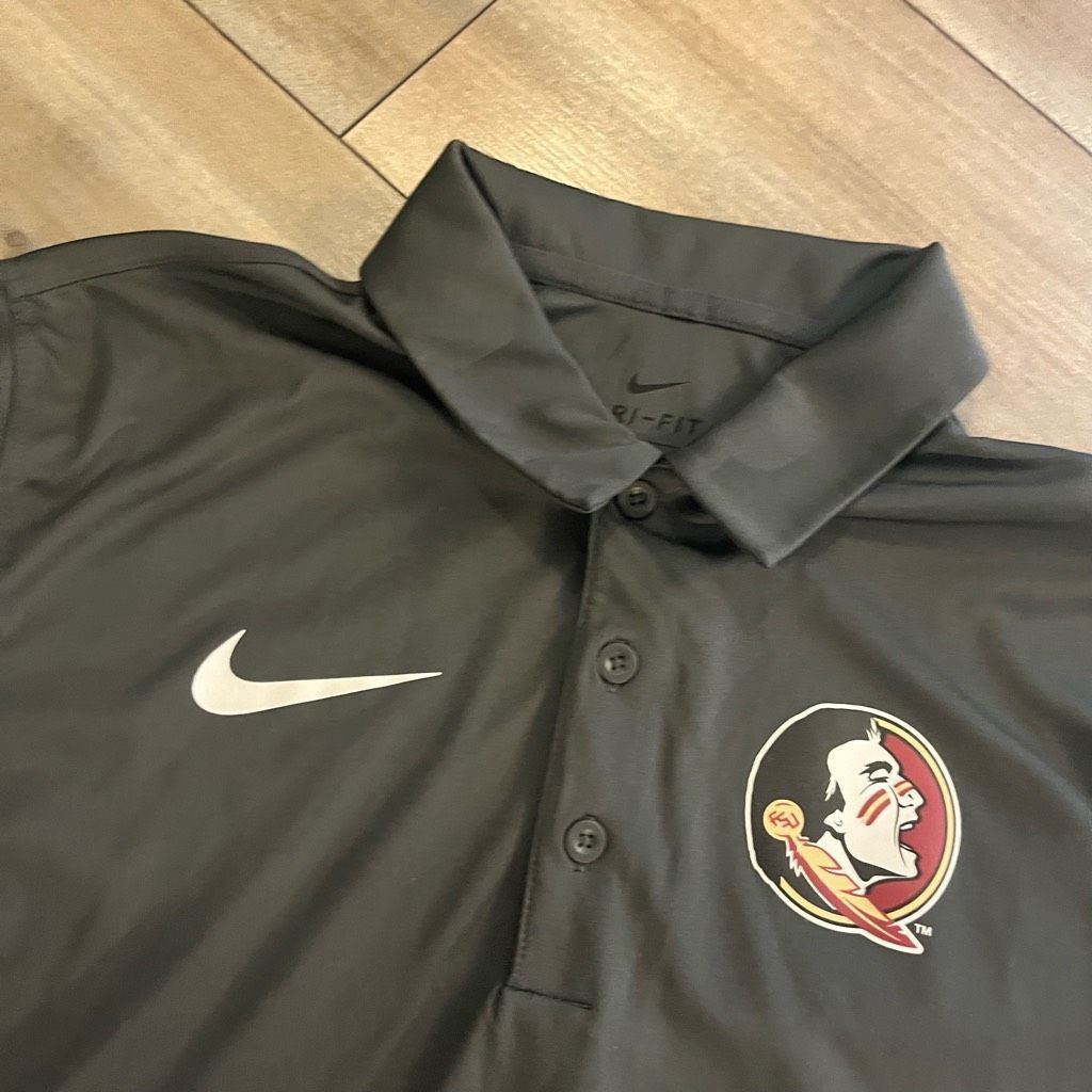 Nike Nike Florida State FSU Athletic Casual Polo Shirt Men Medium Size US M / EU 48-50 / 2 - 2 Thumbnail