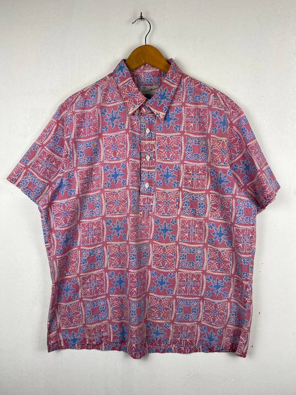 Vintage ross southernland hawaiian polo tee nice design Size US XXL / EU 58 / 5 - 1 Thumbnail