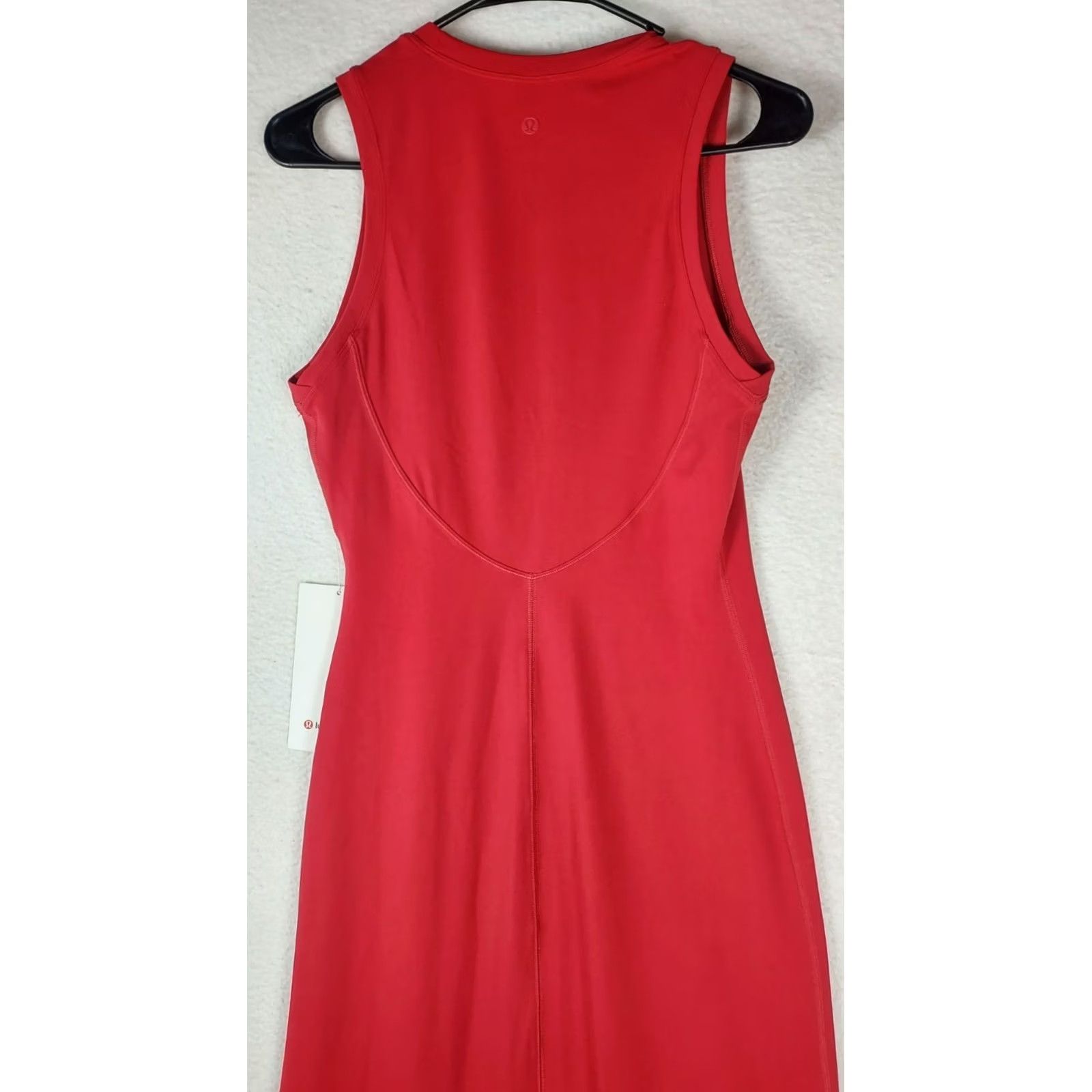 Lululemon Lululemon All Aligned Midi Dress Womens 6 Red Nulu Sleeveless NWT Size M / US 6-8 / IT 42-44 - 4 Thumbnail