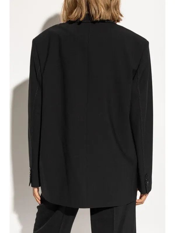 Marni o1w1db11125 Jacket in Black Size L / US 10 / IT 46 - 3 Thumbnail