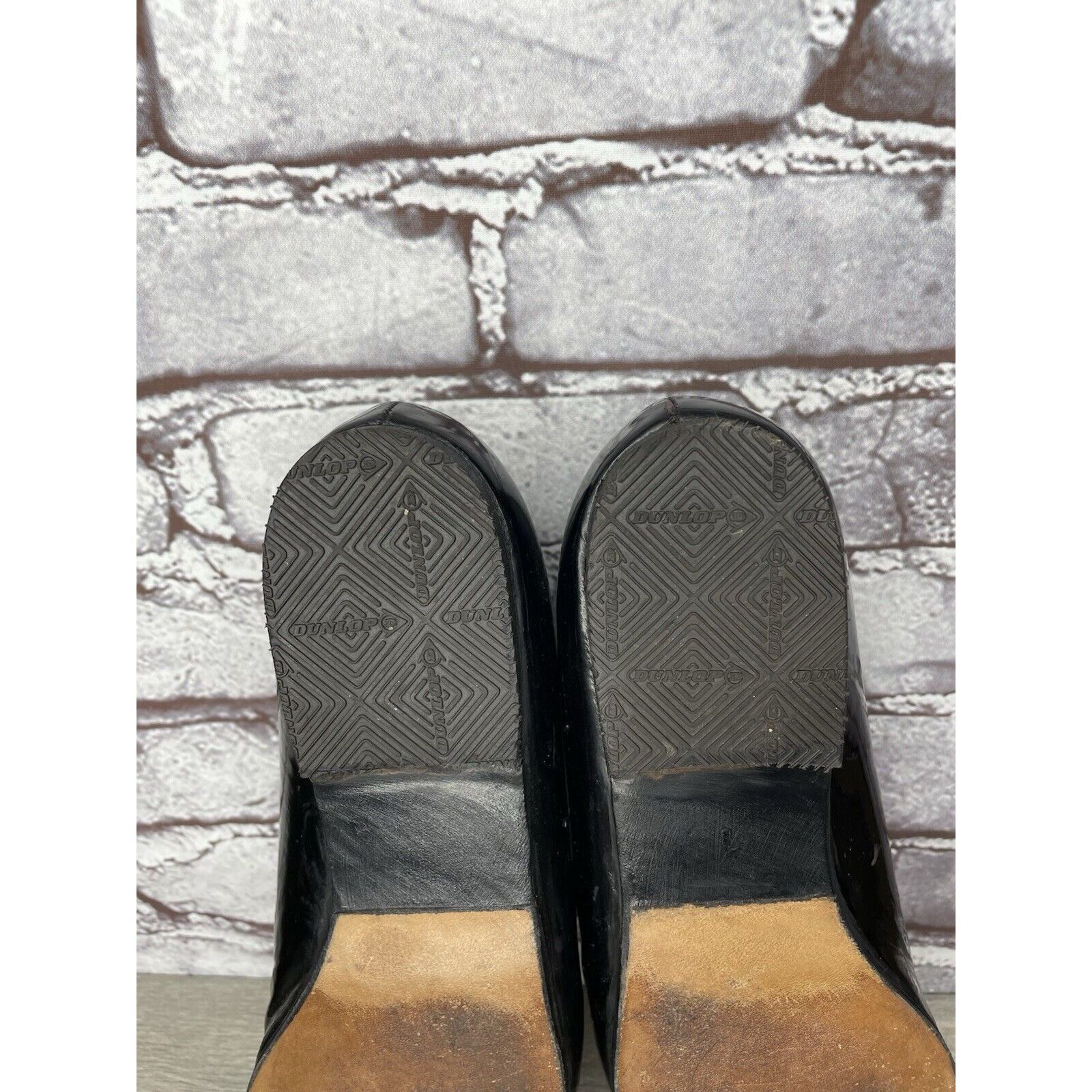 Other Maraolo Black Patent Leather Slip On Loafers Shoes Women Sz Size US 8 / IT 38 - 8 Thumbnail