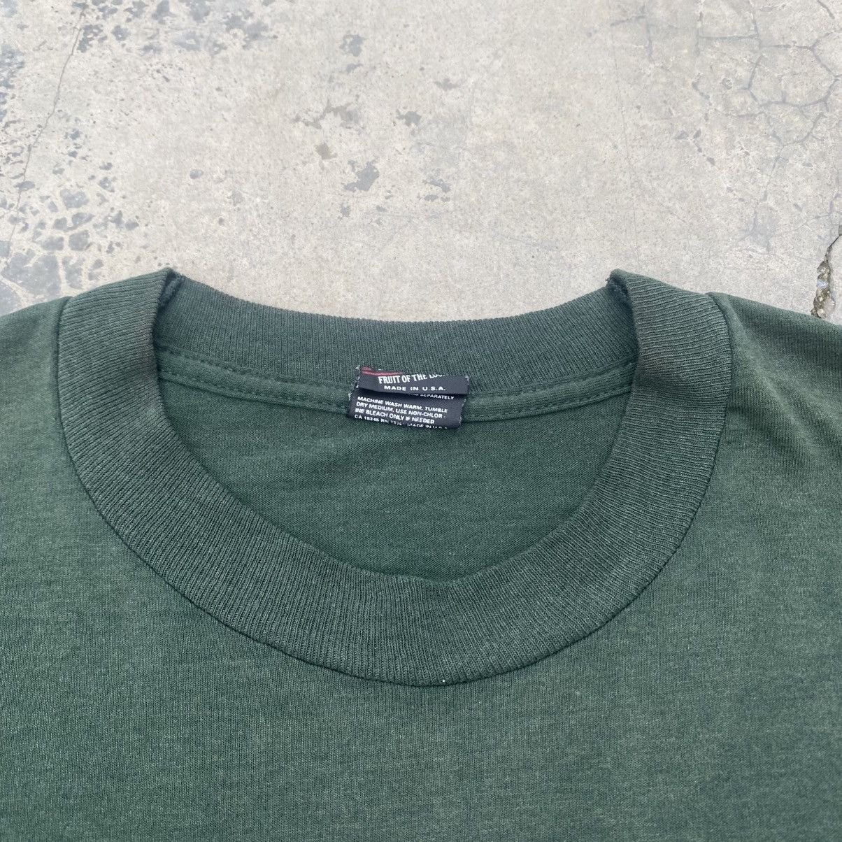 Vintage 1990s Faded Green JUNIOR LEADER TRAINING STAFF Size US L / EU 52-54 / 3 - 4 Thumbnail