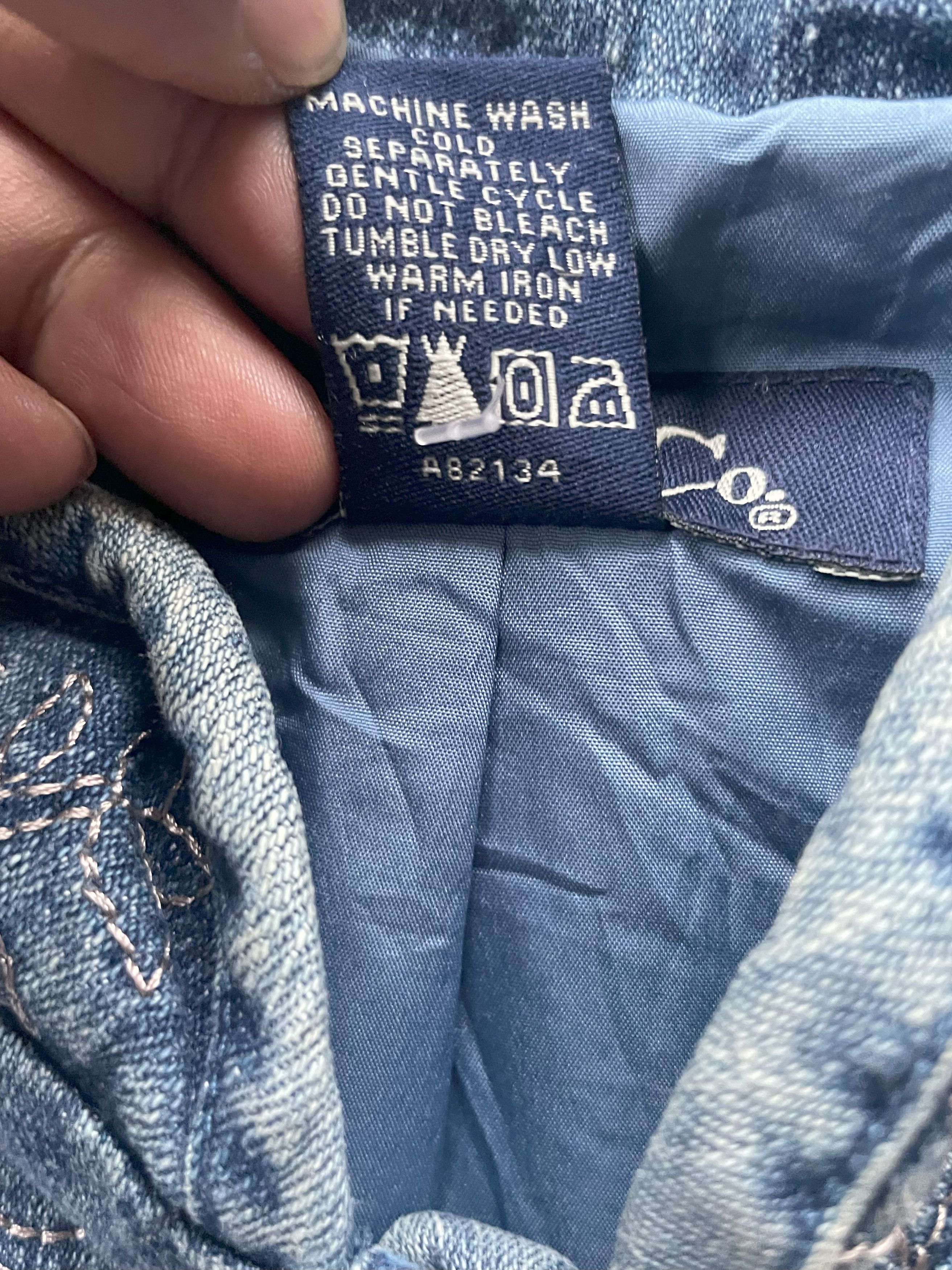 Denim & Co. Denim & Co Custom Emboiderey Denim Jacket Size XXL / US 16-18 / IT 52-54 - 12 Thumbnail