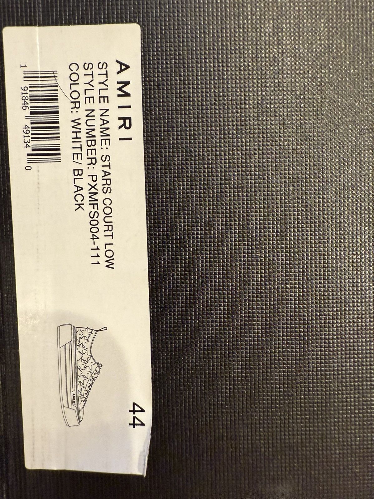 Amiri AMIRI Stars Court Canvas low top Size US 11 / EU 44 - 10 Thumbnail