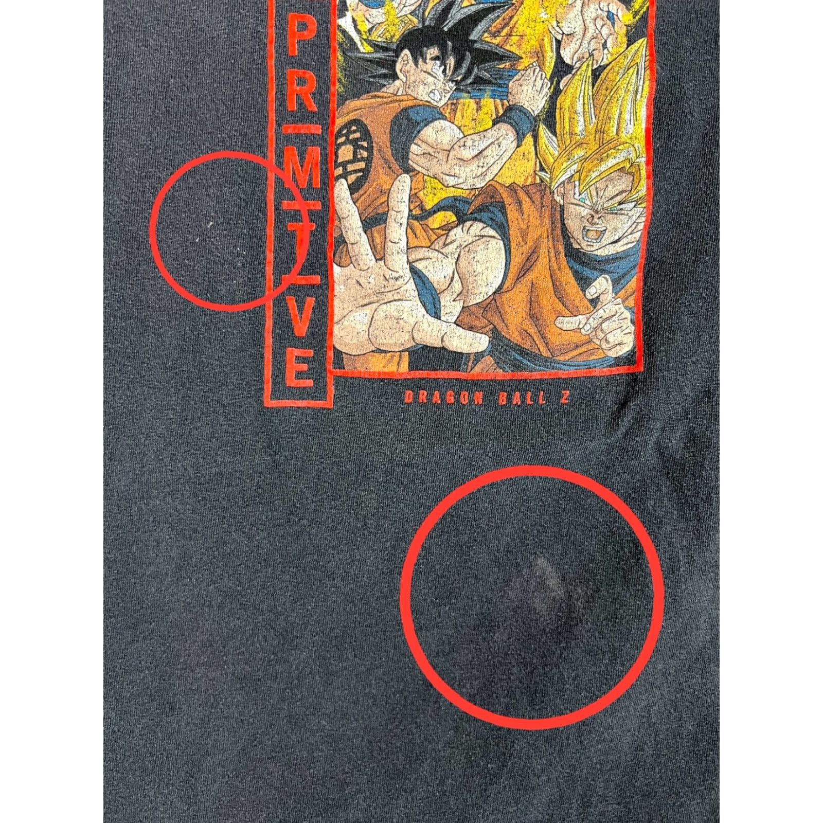 Vintage Dragon Ball Z x Primitive T-Shirt Size Large Double Sided Retro Vintage Anime Shirt Men Size US L / EU 52-54 / 3 - 3 Thumbnail