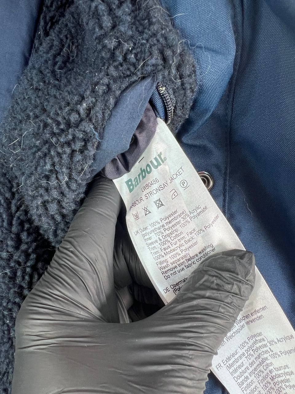 Barbour Barbour LWB0486 Stronsay Waterproof Jacket Faux Fur Size L Size L / US 10 / IT 46 - 5 Thumbnail