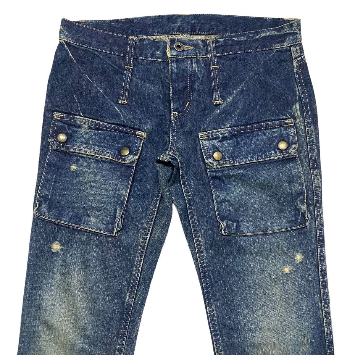 Hysteric Glamour Hysteric Glamour Denim Flare Bush Pants Size US 30 / EU 46 - 3 Thumbnail